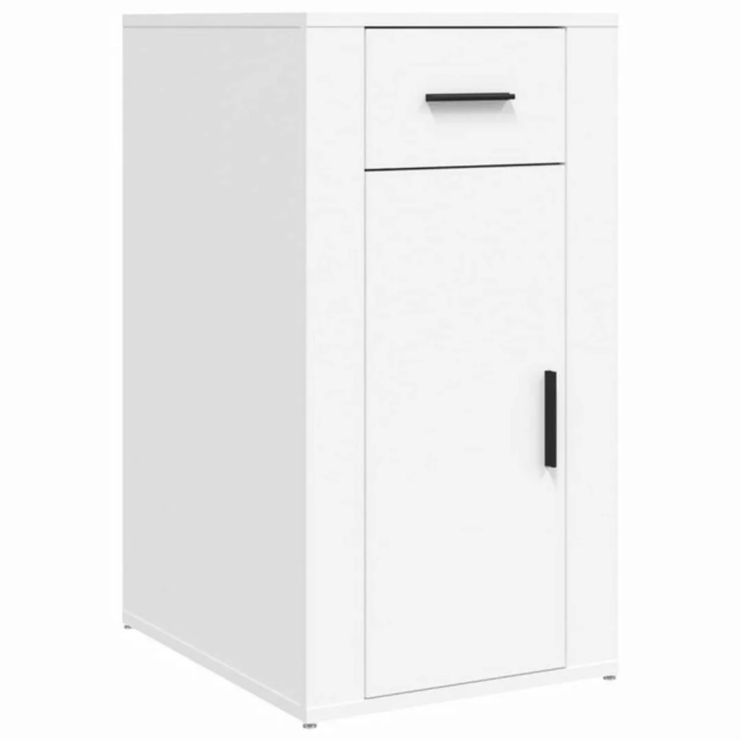 vidaXL Stauraumschrank Büroschrank Weiß 40x49x75 cm Holzwerkstoff (1-St) günstig online kaufen