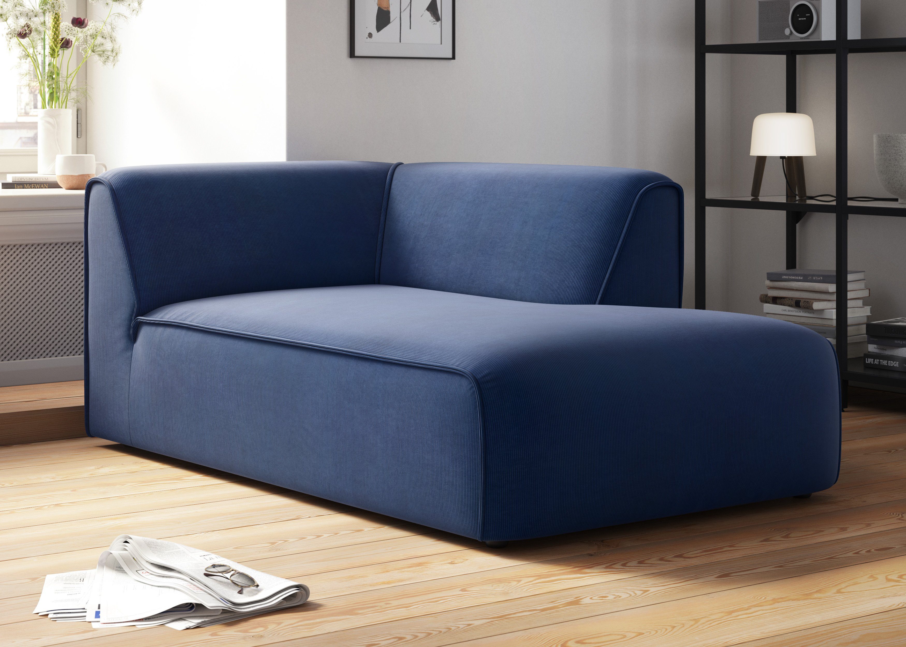 RAUM.ID Ottomane "Merid Chaiselongue, Maße B/T/H: 100/162/70 cm", als Modul günstig online kaufen