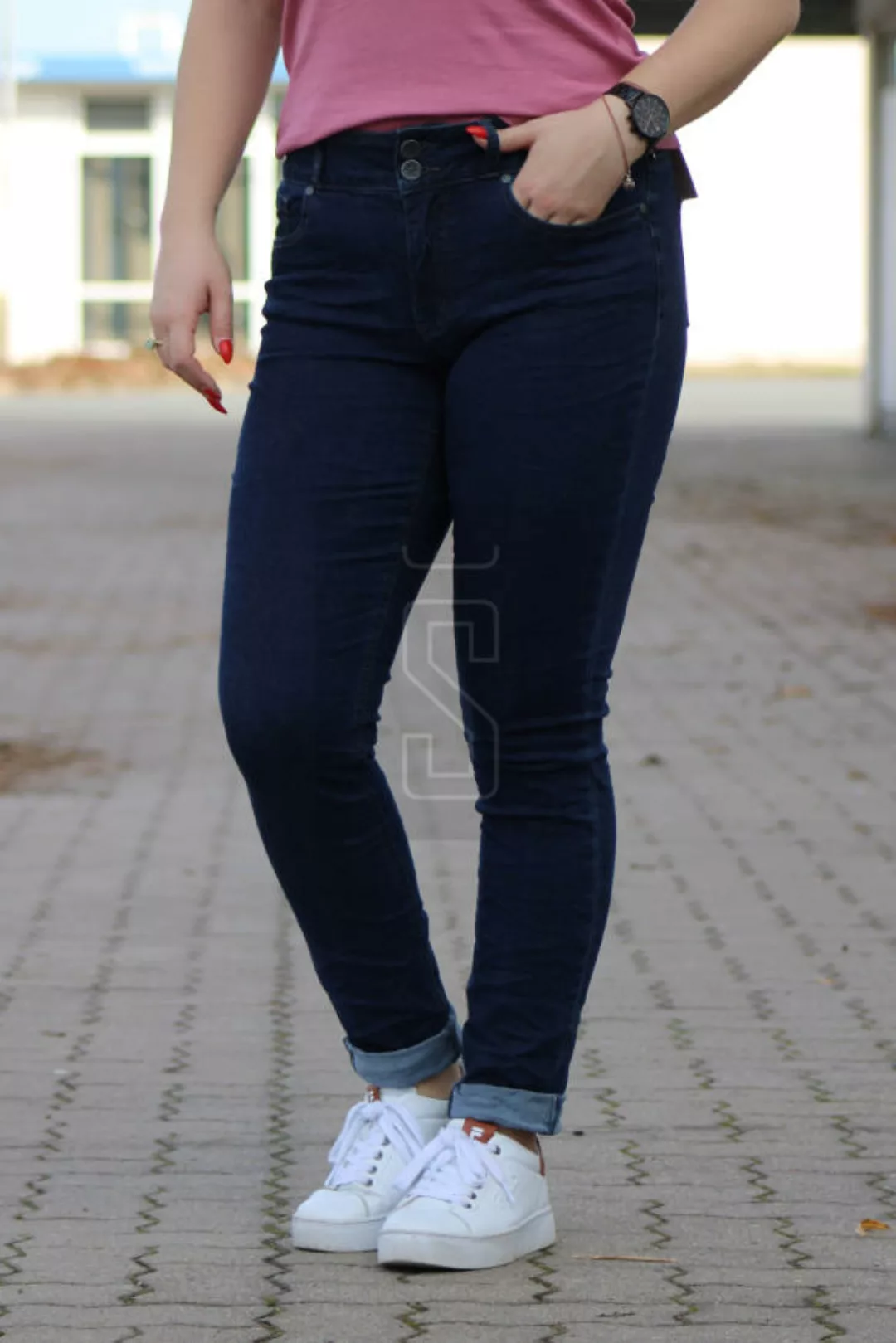 Buena Vista Damen Jeans Tummyless Stretch Denim raw blue günstig online kaufen