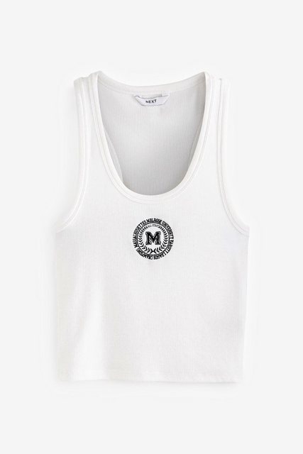 Next Tanktop Verkürztes Tanktop mit U-Ausschnitt (1-tlg) günstig online kaufen