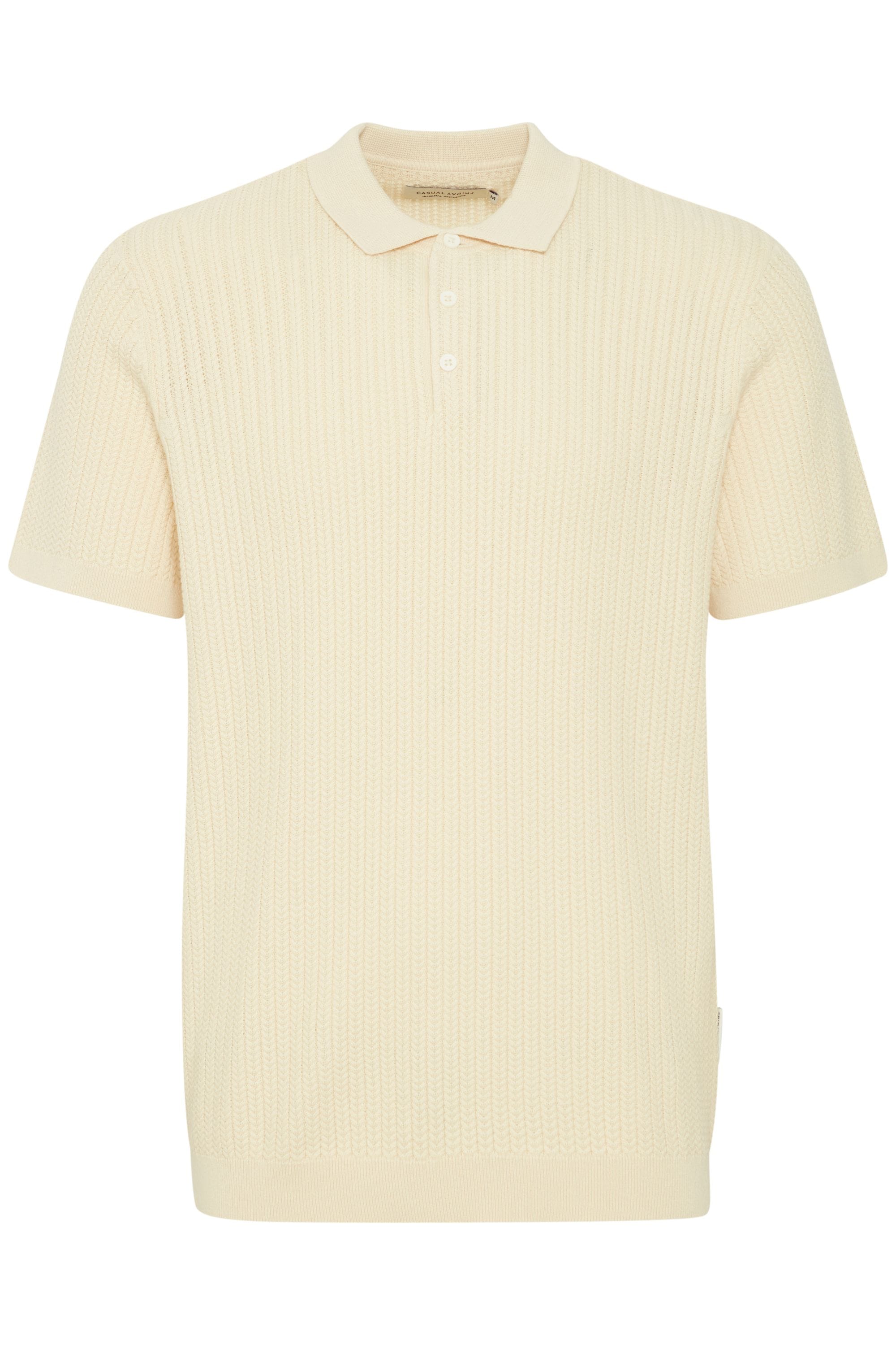 Casual Friday Poloshirt CFKarl knit polo with halfzip sommerliches Poloshir günstig online kaufen