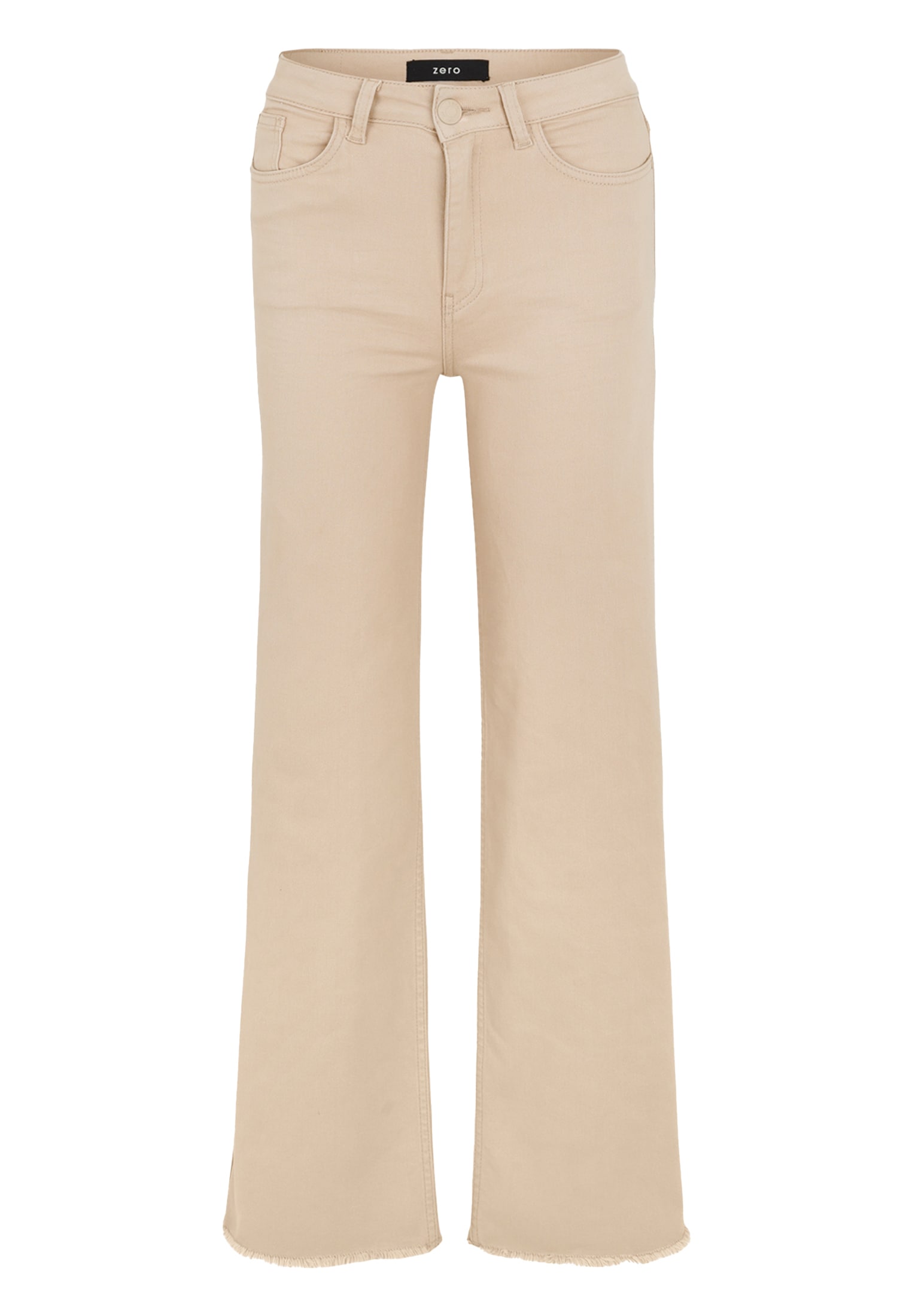 Zero Slim-fit-Jeans "zero Jeans Wide Leg Style WITNEY beige 32 Inch" günstig online kaufen