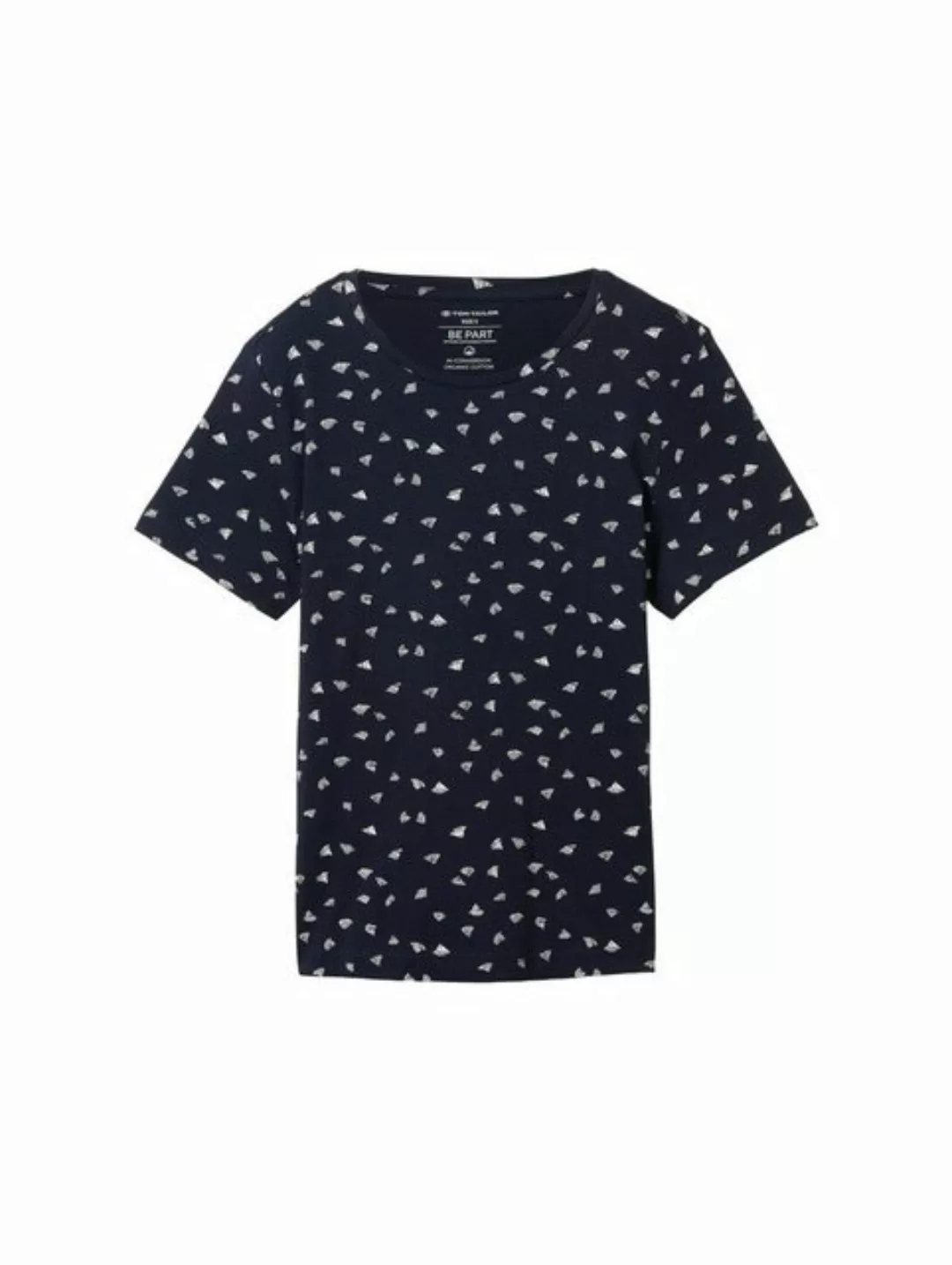 TOM TAILOR Print-Shirt mit Allover-Print günstig online kaufen