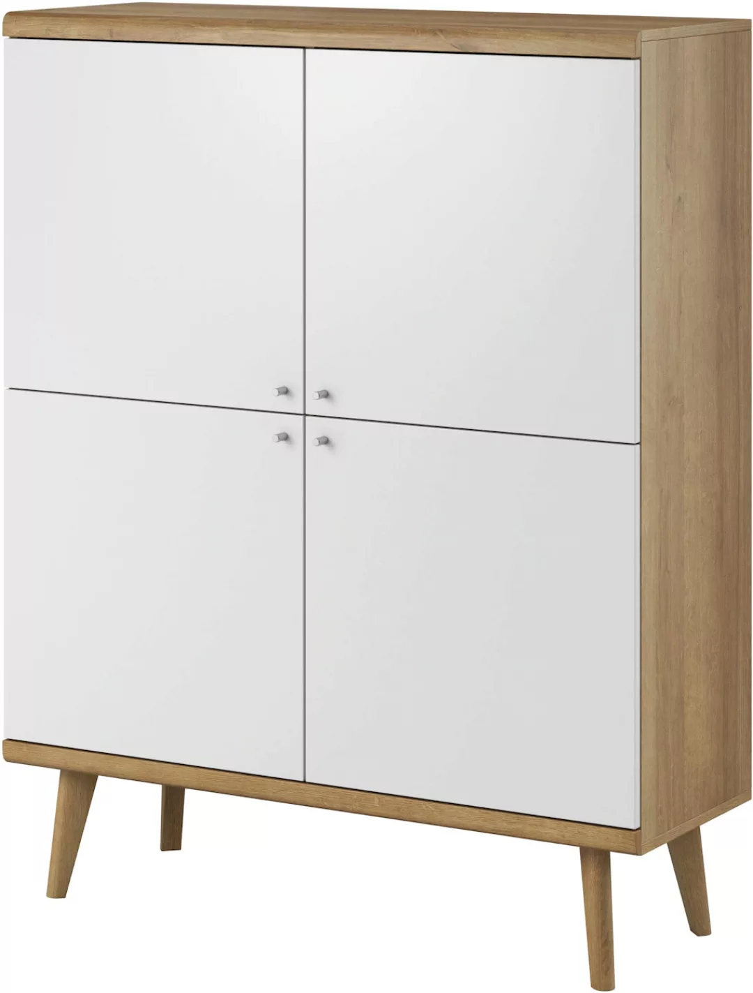 andas Highboard "Merle", Scandi Design, Breite 107 cm günstig online kaufen