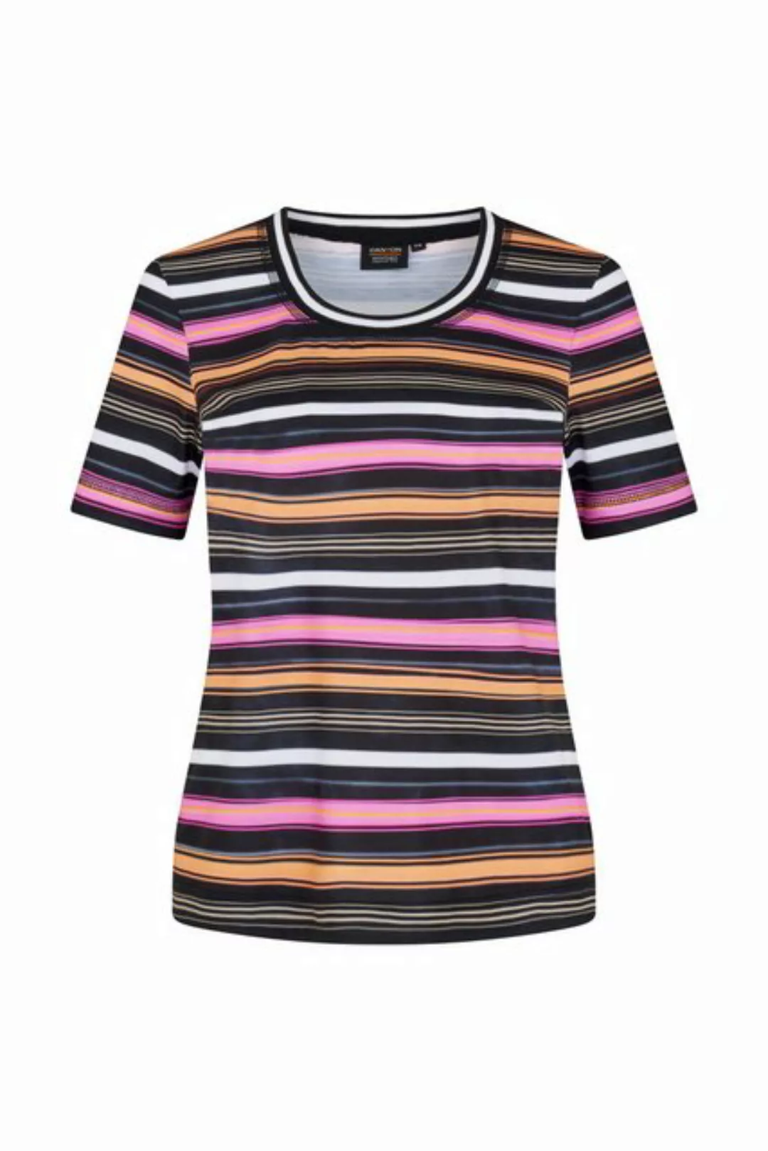 Canyon Kurzarmshirt T-Shirt 1/2 Arm PINK-MANGO-BLACK günstig online kaufen