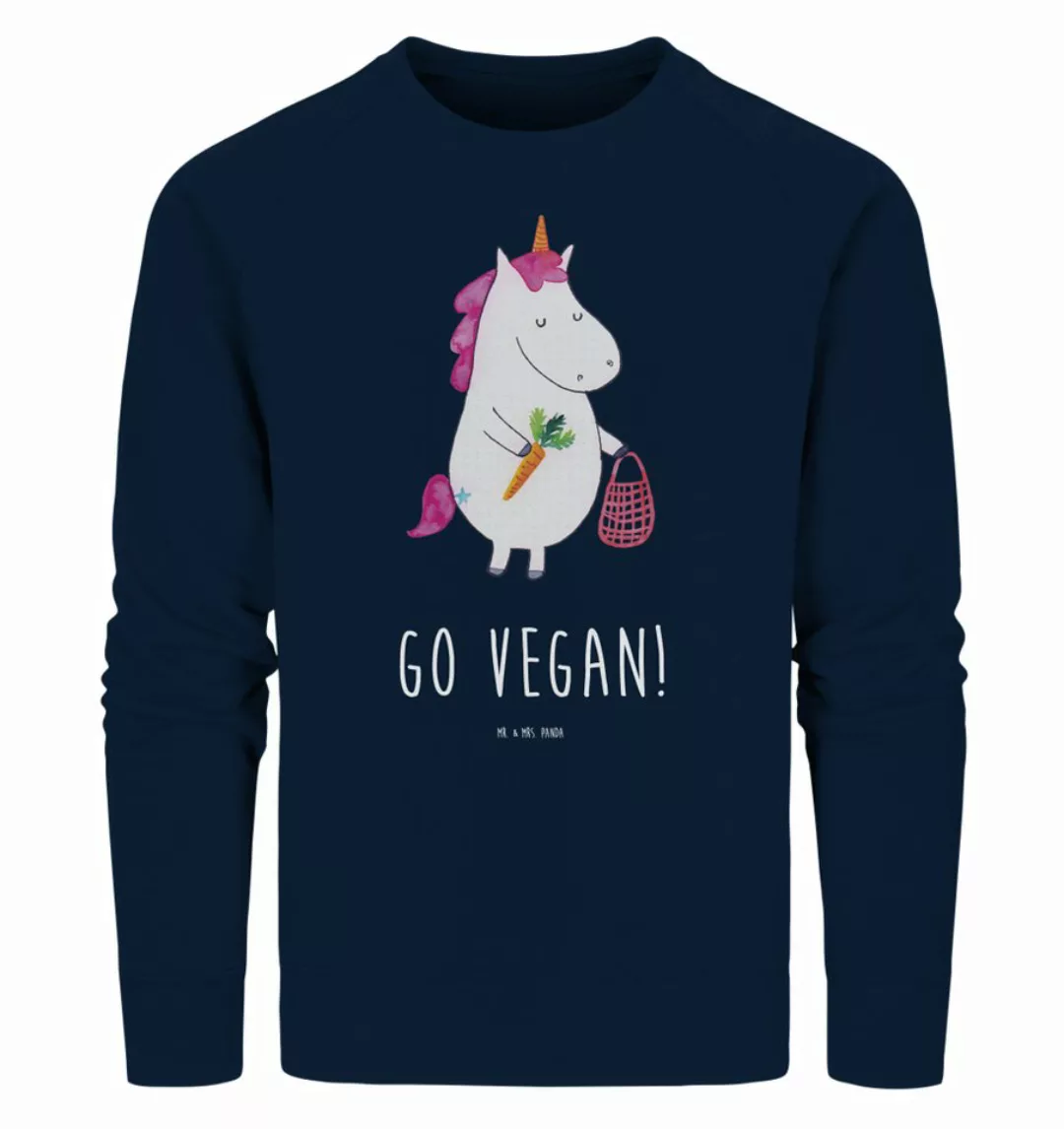 Mr. & Mrs. Panda Longpullover Größe L Einhorn Vegan - French Navy - Geschen günstig online kaufen