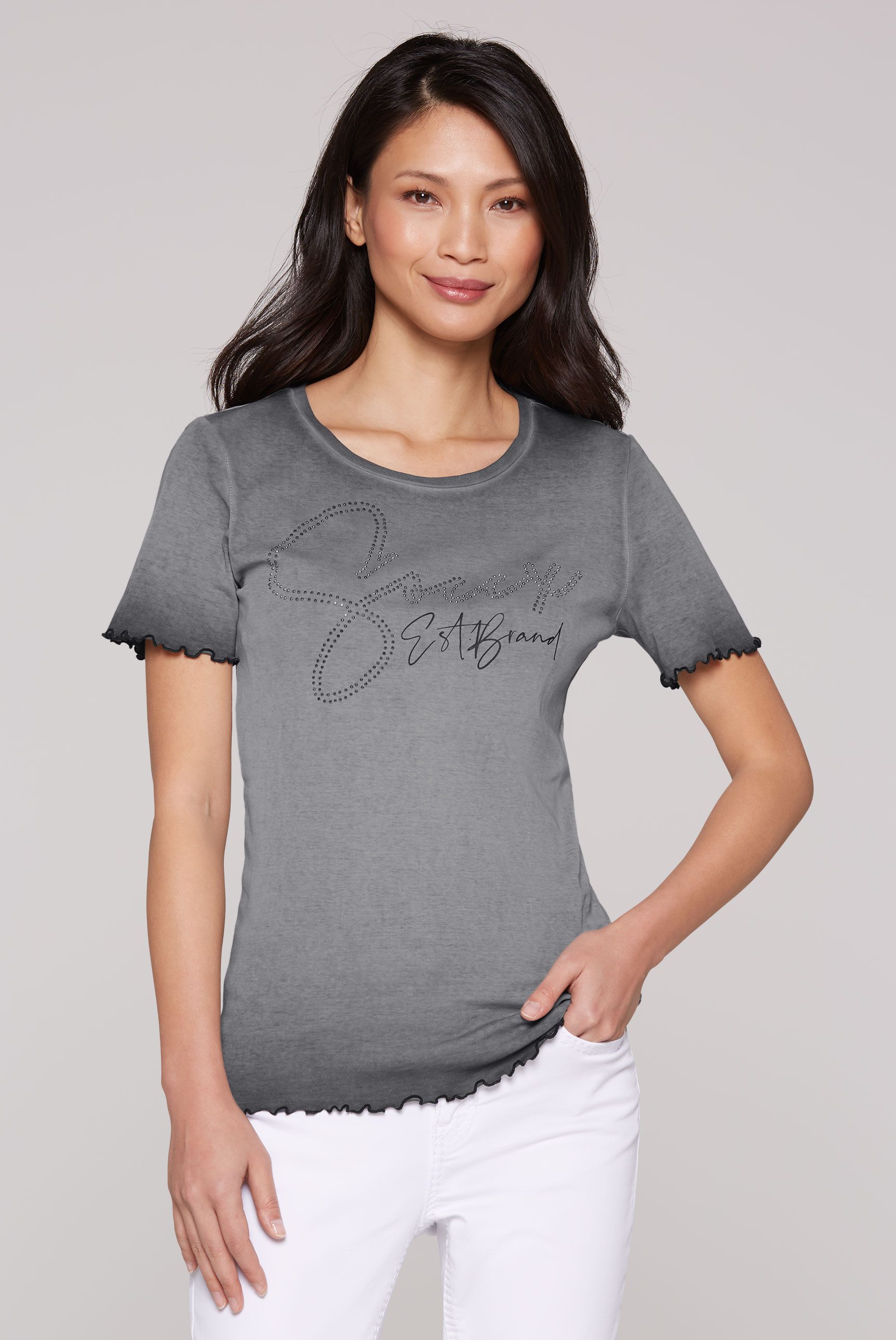 SOCCX T-Shirt SOCCX Basic Rippshirt mit günstig online kaufen