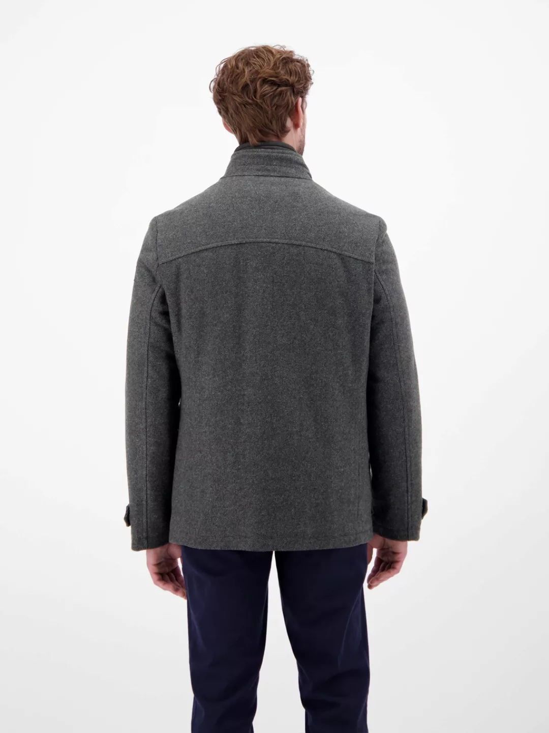 LERROS Outdoorjacke "LERROS Herren Wolljacke", ohne Kapuze, Keine Angabe günstig online kaufen