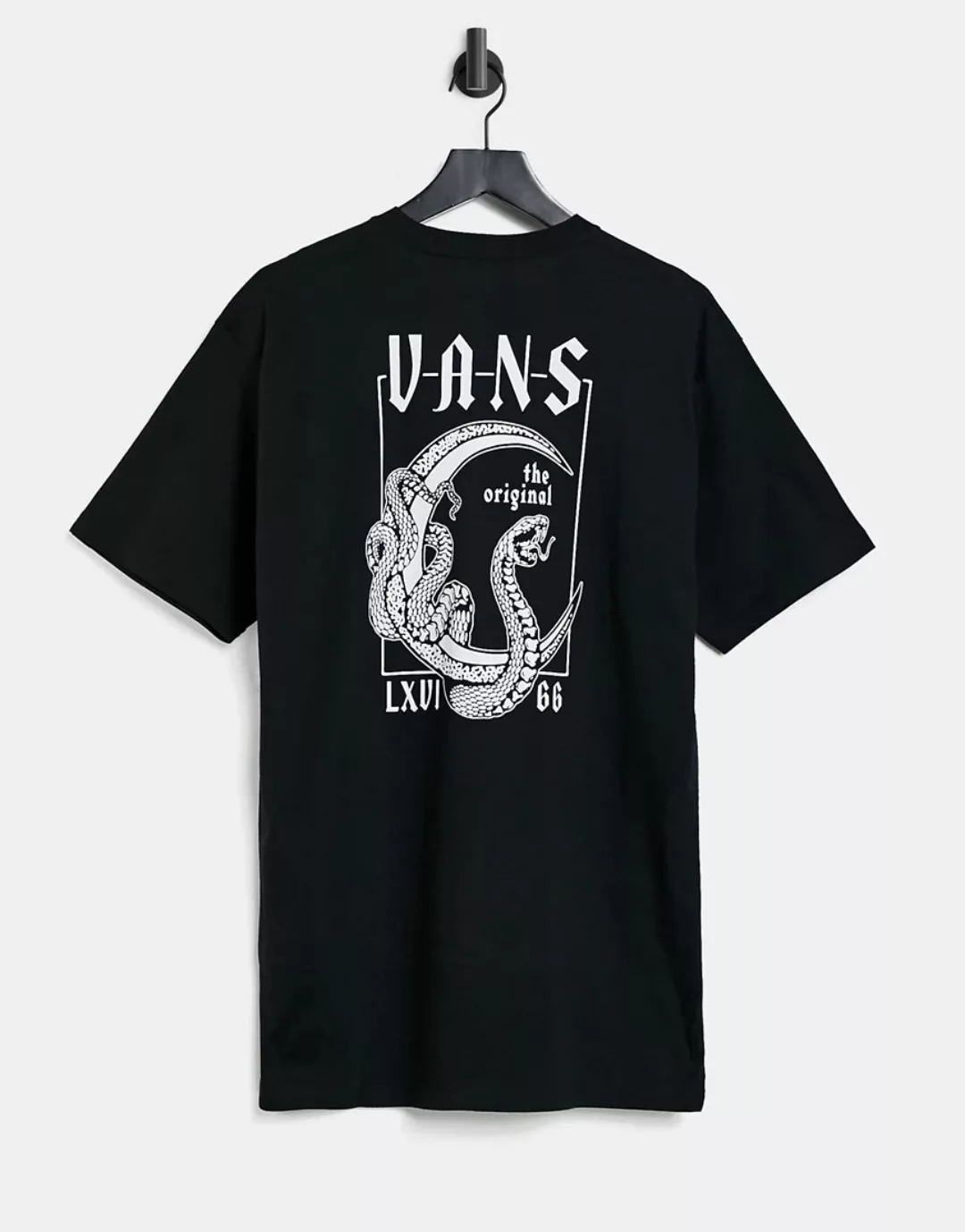 Vans – Crescent – T-Shirt in Schwarz günstig online kaufen