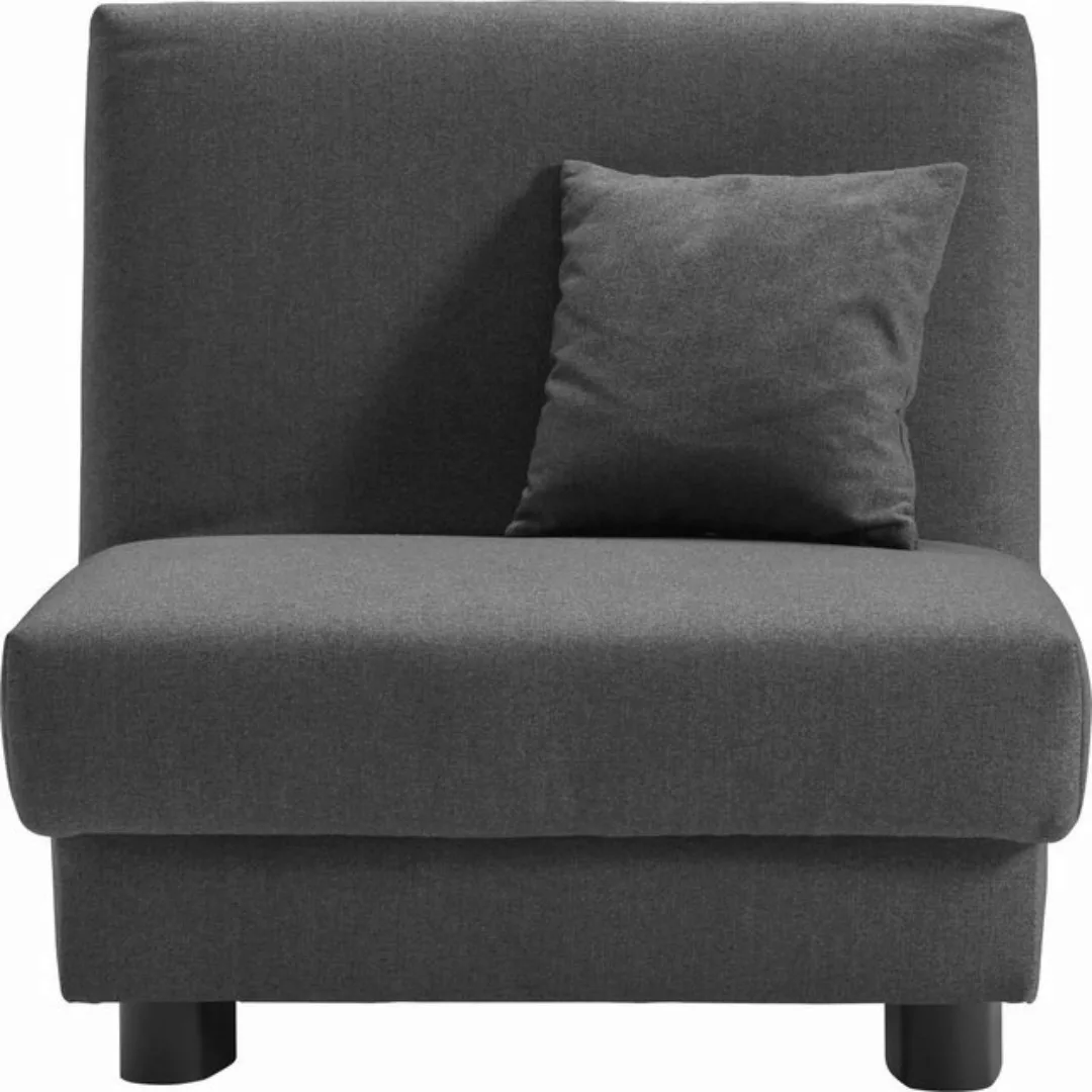 ell + ell Schlafsofa Enny, Liegefläche Breite 80 cm, Liegehöhe 45 cm, Füße günstig online kaufen