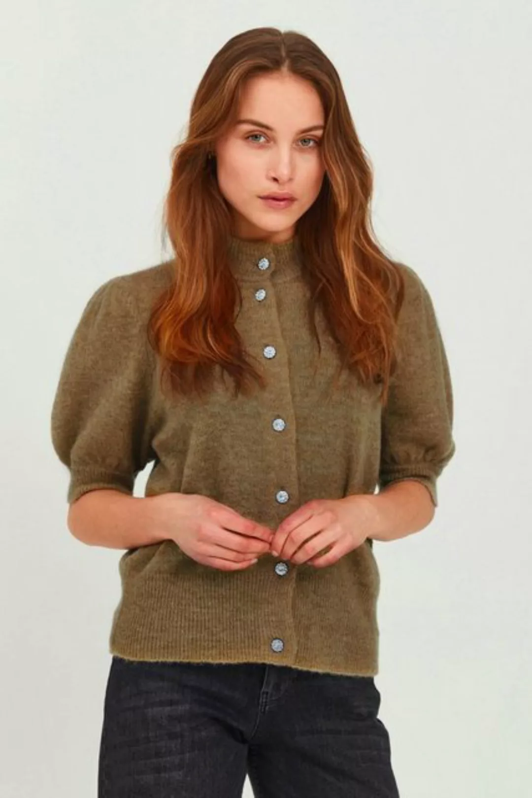 Pulz Jeans Cardigan PZASTRID - 50206202 Cardigan mit Puffärmel günstig online kaufen