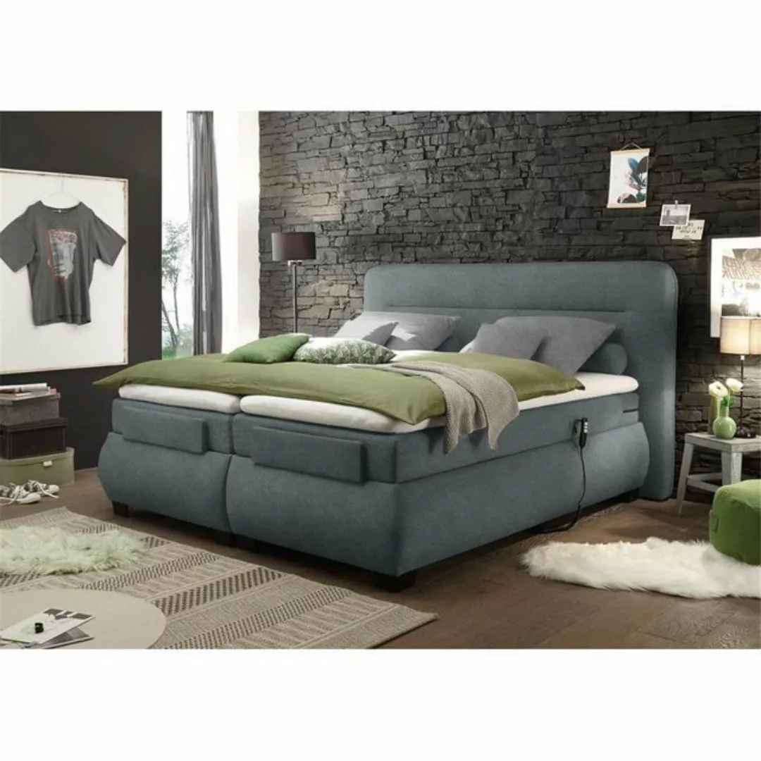 Lomadox Boxspringbett EDIRNE-09, 180x200 cm elektrisch verstellbar, Härtegr günstig online kaufen