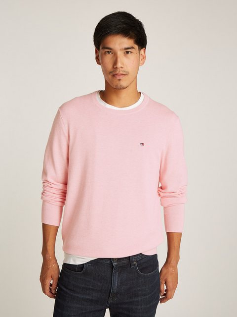 Tommy Hilfiger Rundhalspullover ESSENTIAL COTTON CREW NECK günstig online kaufen