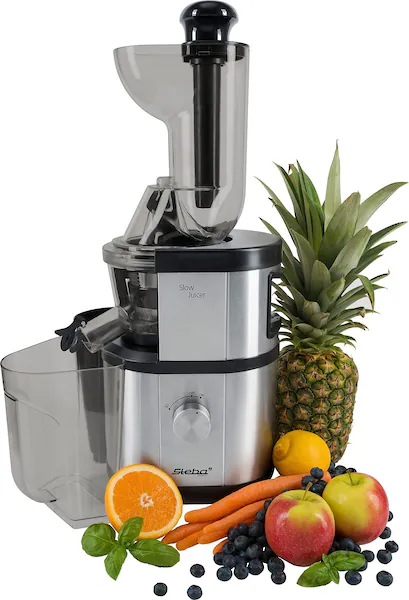 Steba Slow Juicer »Slow-Juicer E 400«, 400 W, schonend kaltes Pressverfahre günstig online kaufen