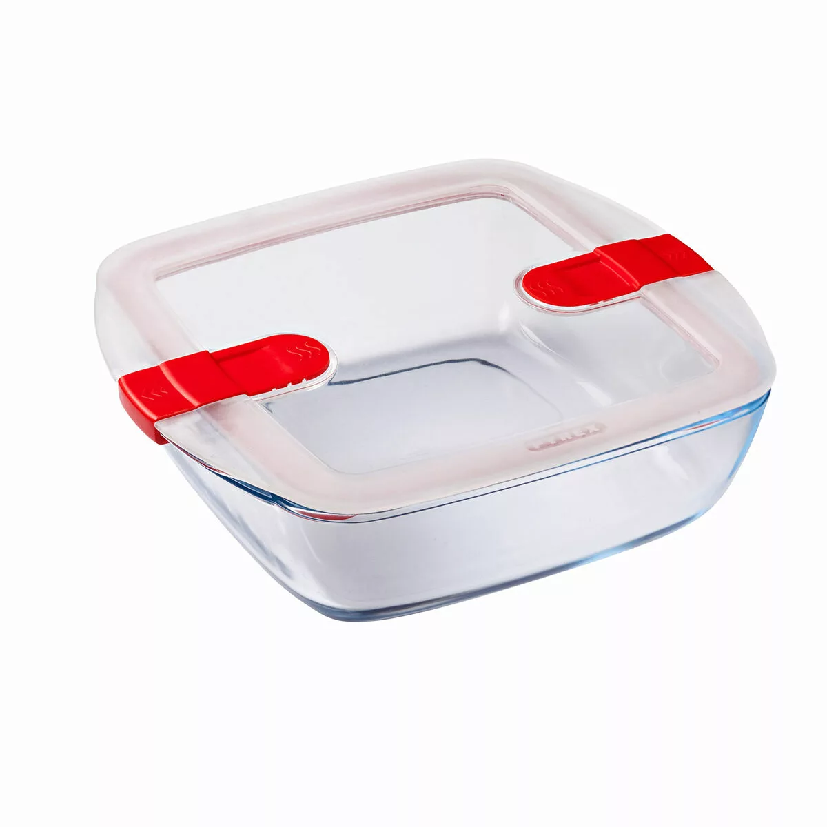 Lunchbox Hermetisch Pyrex Cook & Heat 25 X 22 X 7 Cm 2,2 L Durchsichtig Gla günstig online kaufen