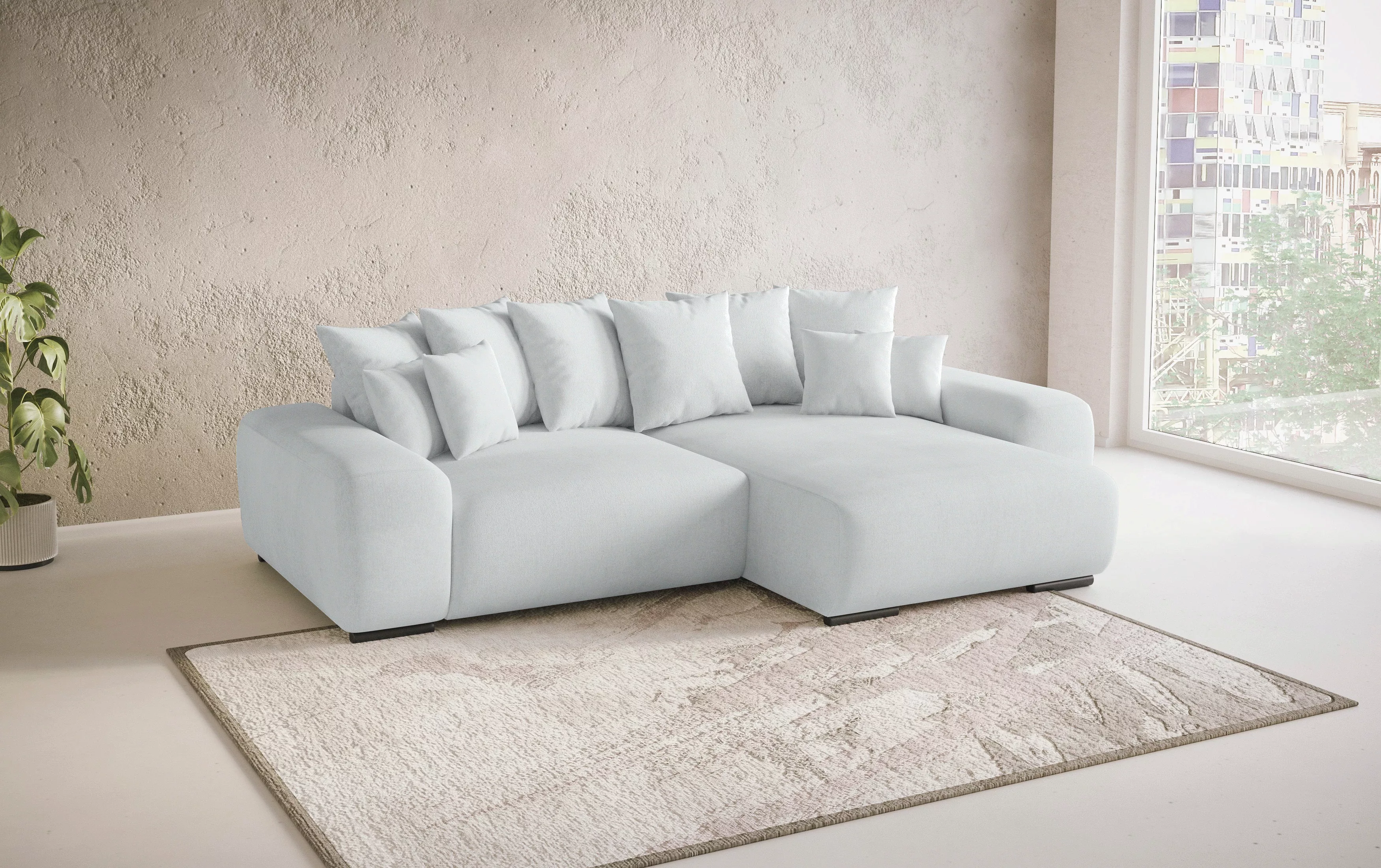 Mr. Couch Polsterecke »Sundance, L-Form«, Dauerschläfer mit Bett, Bettkaste günstig online kaufen