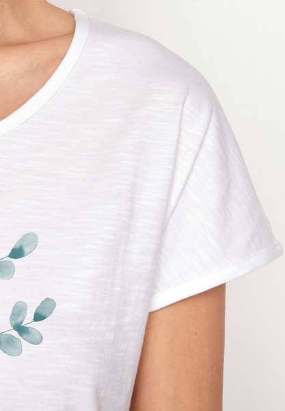 Plants Eye Leaves Cool - T-shirt Für Damen günstig online kaufen