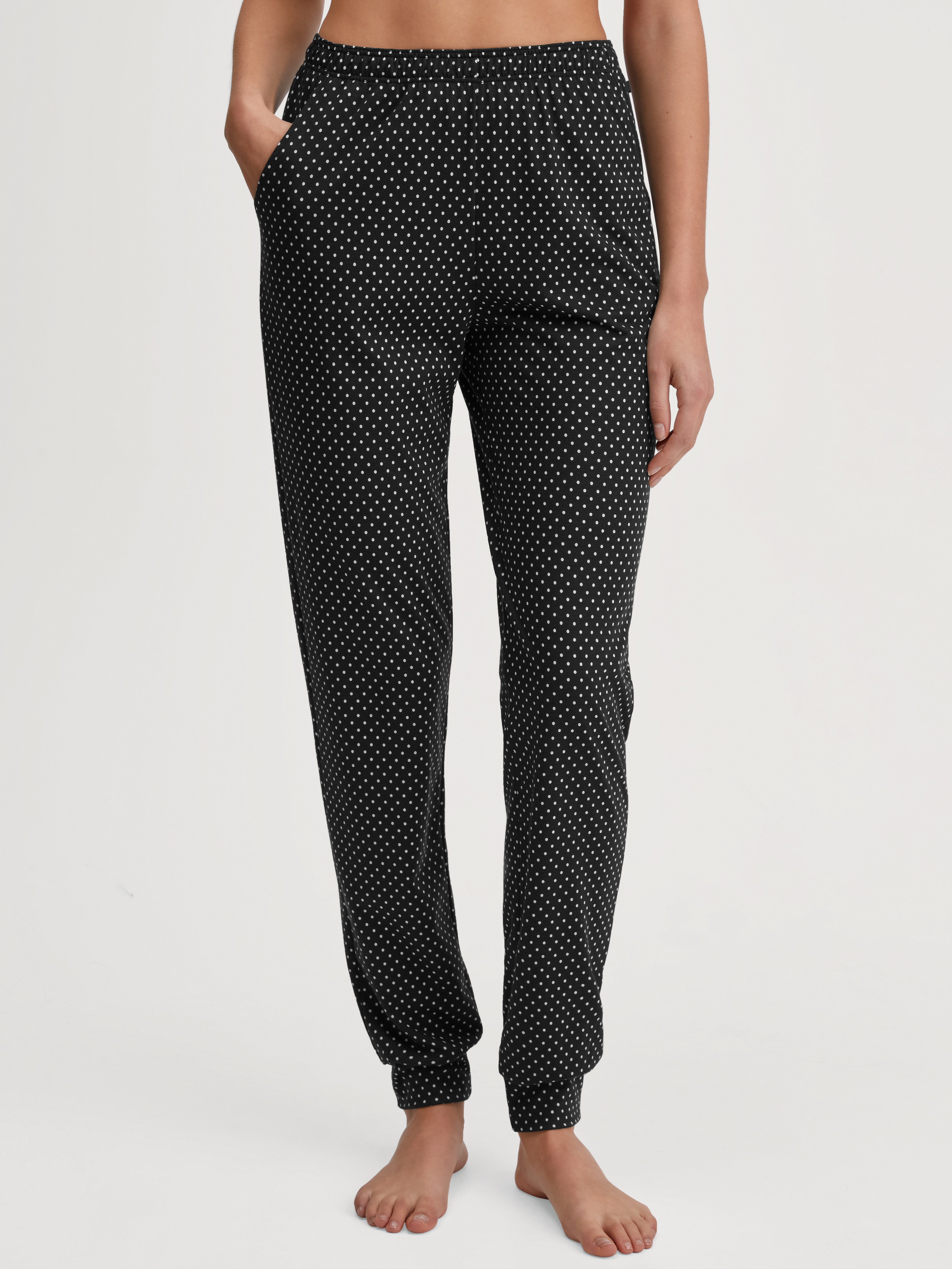 CALIDA Pyjamahose "Favourites Journey", gepunktet, seitliche Taschen, Singl günstig online kaufen