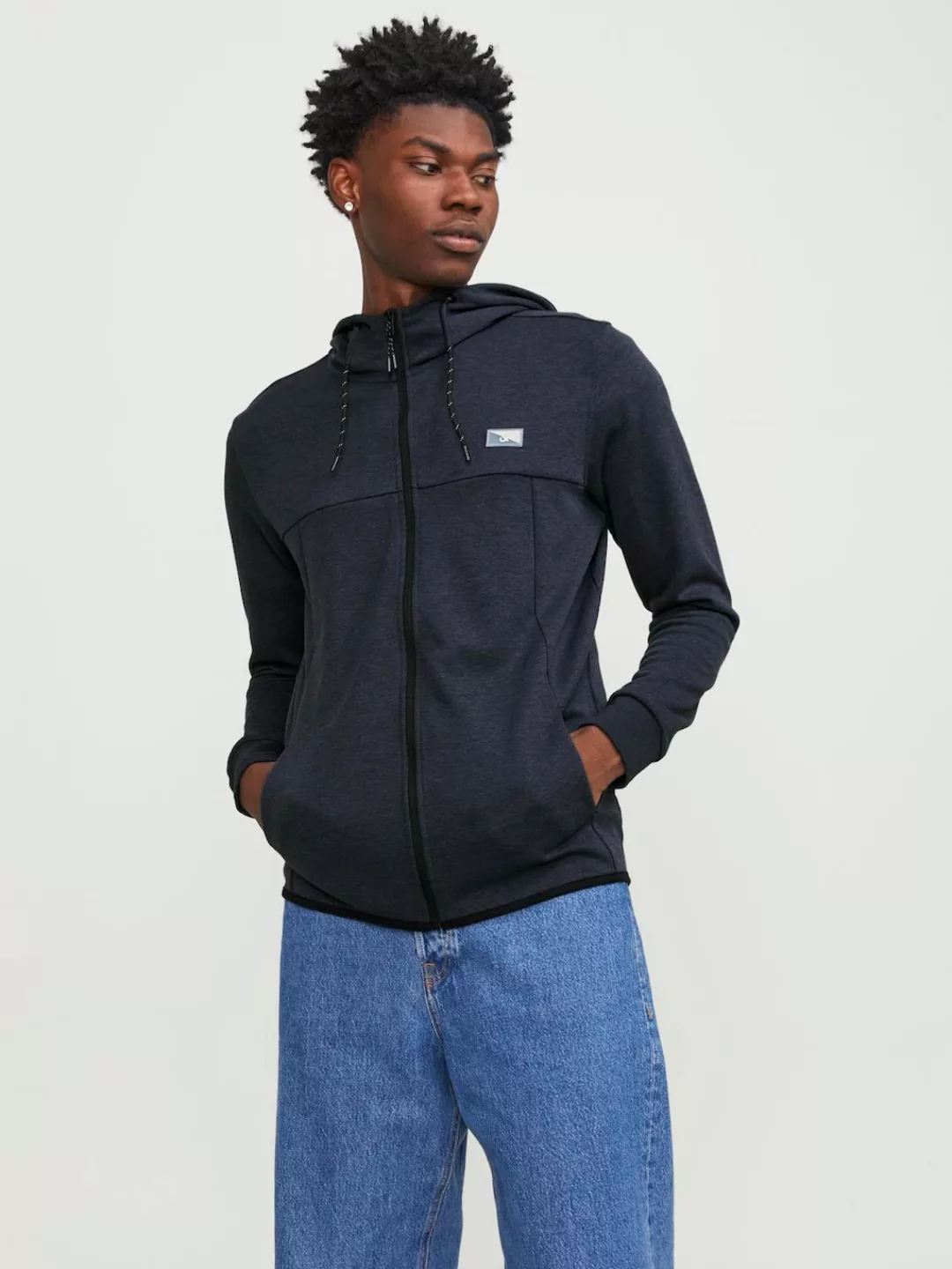 Jack & Jones Kapuzensweatjacke "JCOAIR SWEAT ZIP HOOD NOOS.", mit Kapuze günstig online kaufen