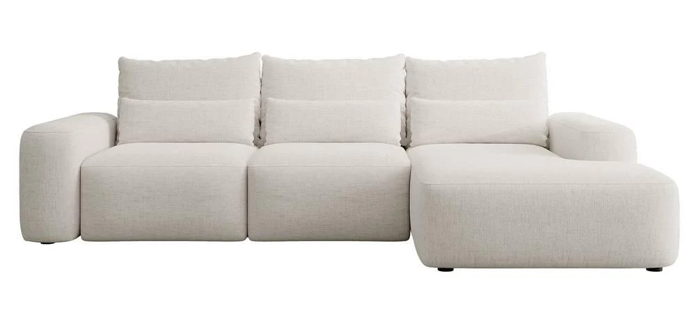 NADUVI Collection | Ecksofa mit Schlaffunktion Calvados rechts Chenille mit günstig online kaufen