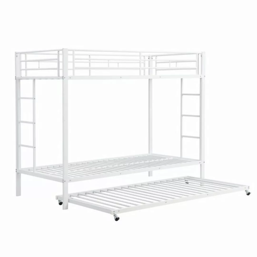 Gotagee Kinderbett Etagenbett 90 x 200 cm Eisenrahmenbett Jugendbett mit Au günstig online kaufen