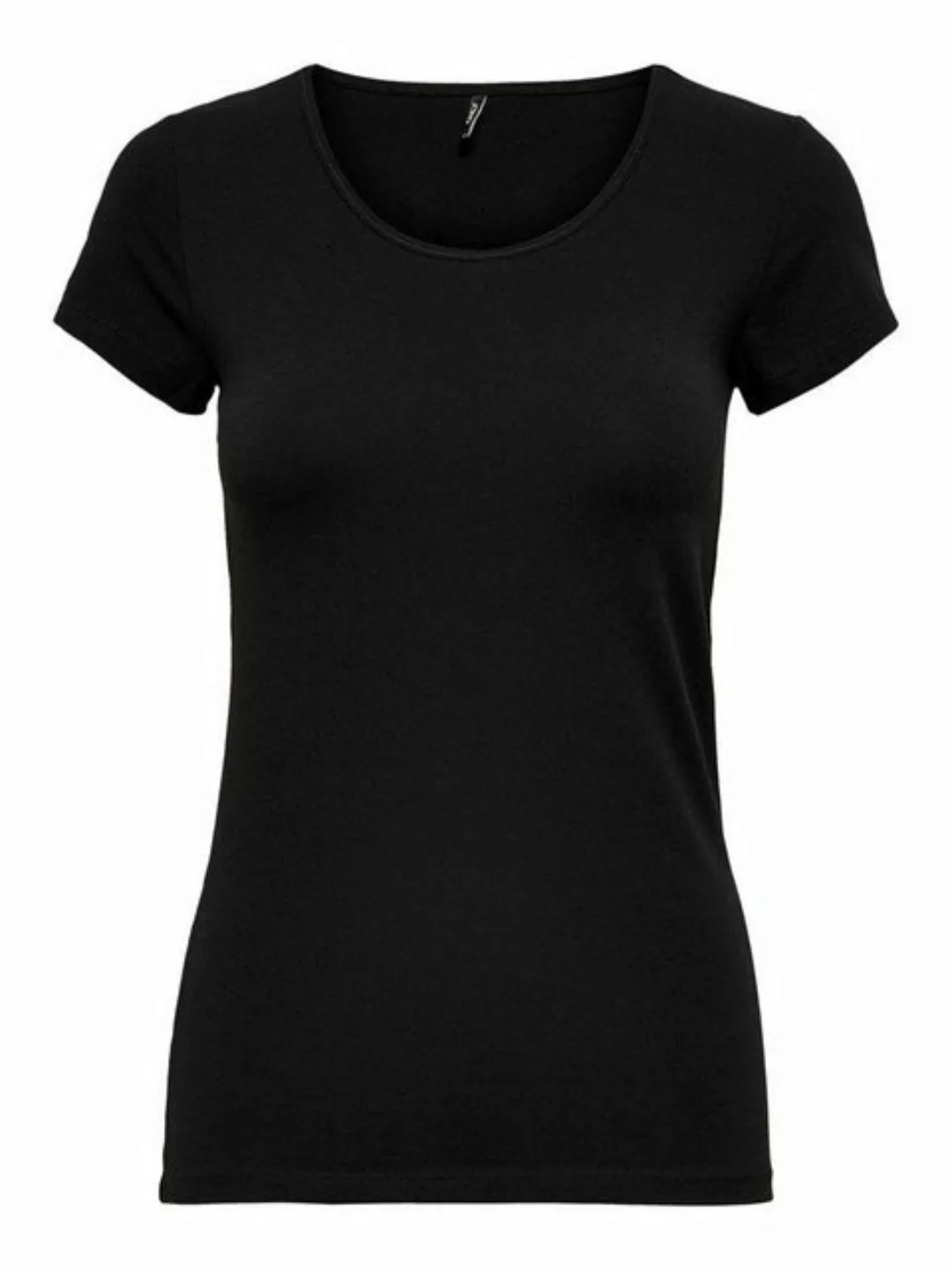 Only Damen Kurzarm T-Shirt ONLLIVE LOVE LIFE S/S ONECK günstig online kaufen