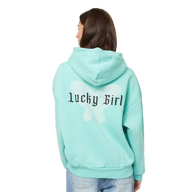 Felicious Sweatjacke Lucky Girl (kein Set, 1-tlg) "Lucky Girl"-print auf Rü günstig online kaufen