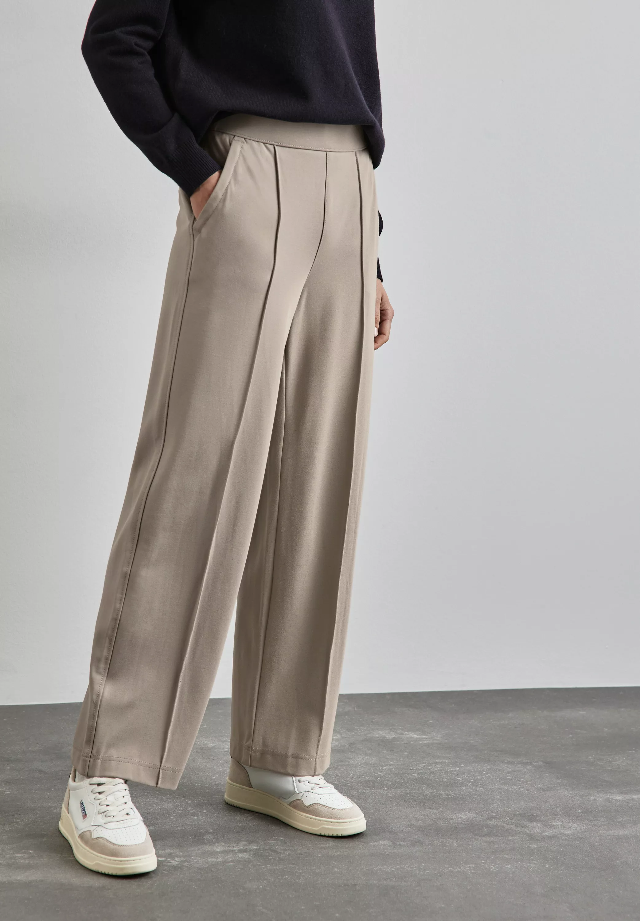 STREET ONE Stoffhose, High Waist günstig online kaufen