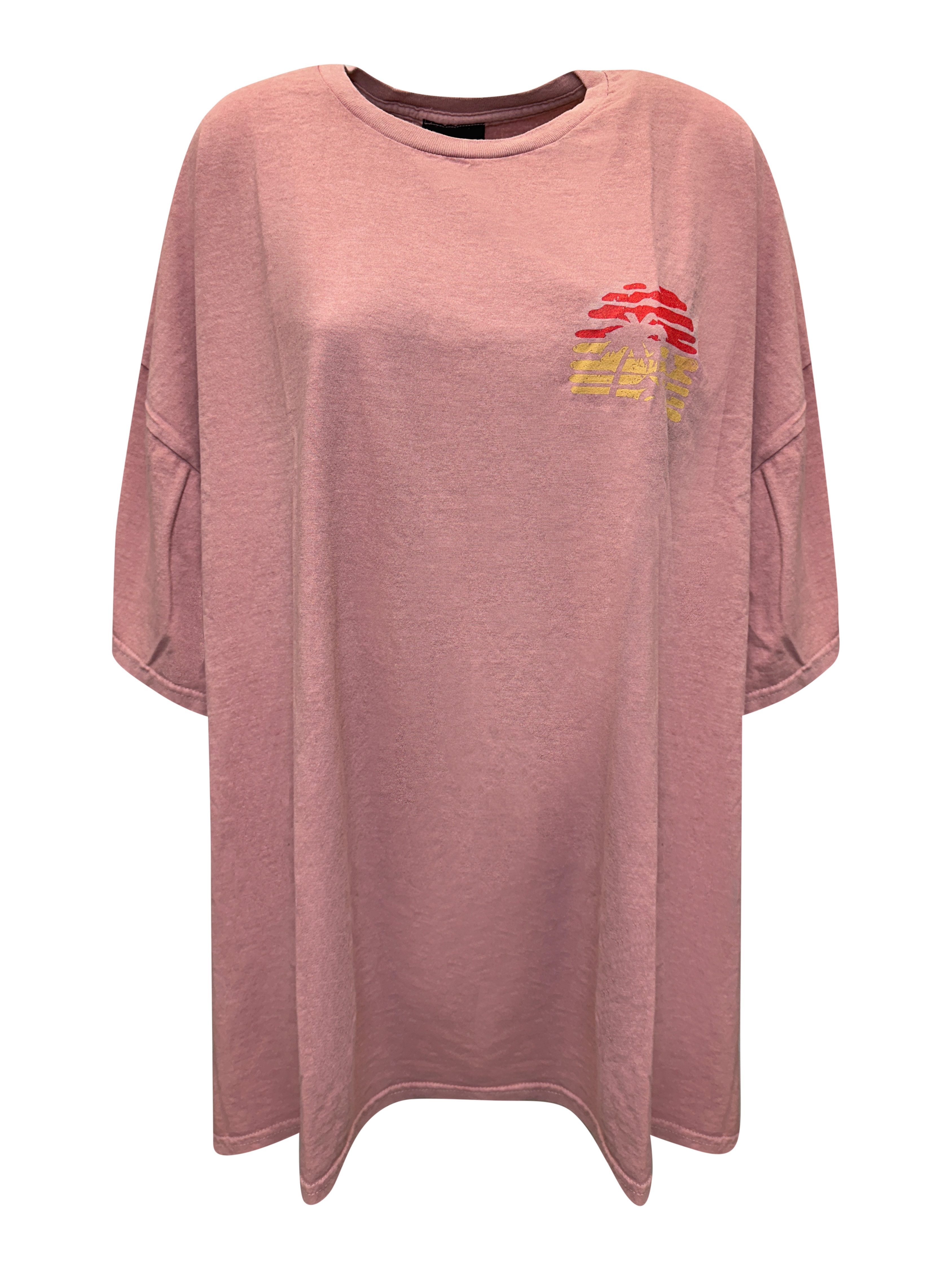 Worldclassca T-Shirt Worldclassca Oversized Print SUNSET günstig online kaufen