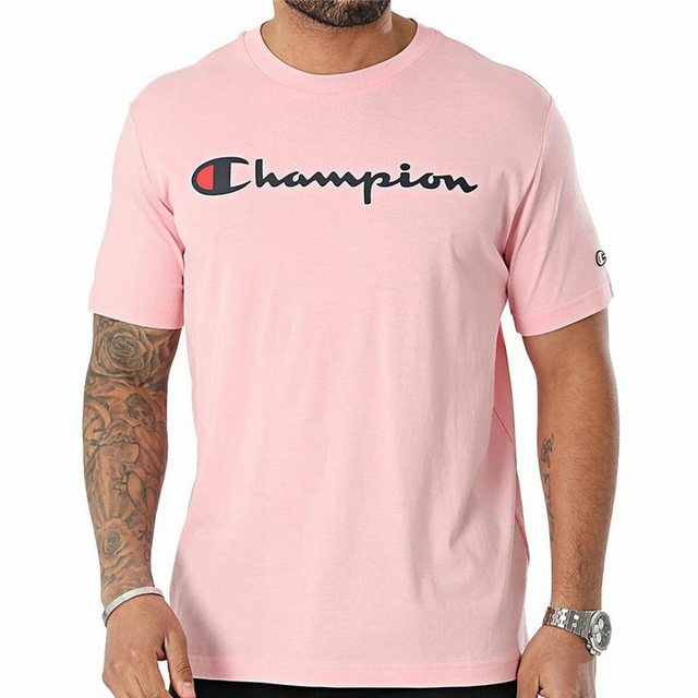 Champion T-Shirt Herren Kurzarm-T-Shirt Champion Crewneck günstig online kaufen