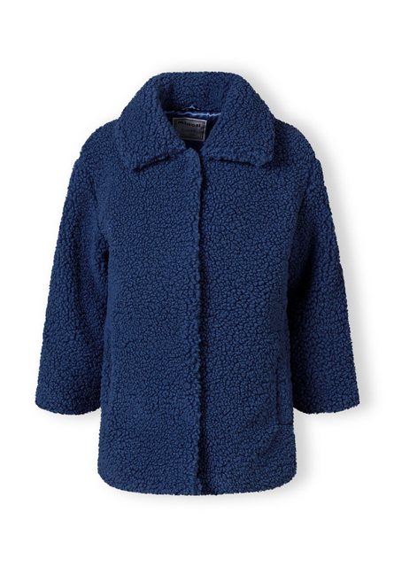 MINOTI Fellimitatmantel Jacke aus Bouclé-Stoff (2y-14y) günstig online kaufen