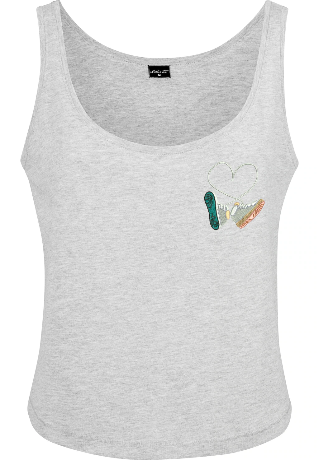 MisterTee Muskelshirt "MisterTee Damen Ladies Kicks Love EMB Tank", (1 tlg. günstig online kaufen