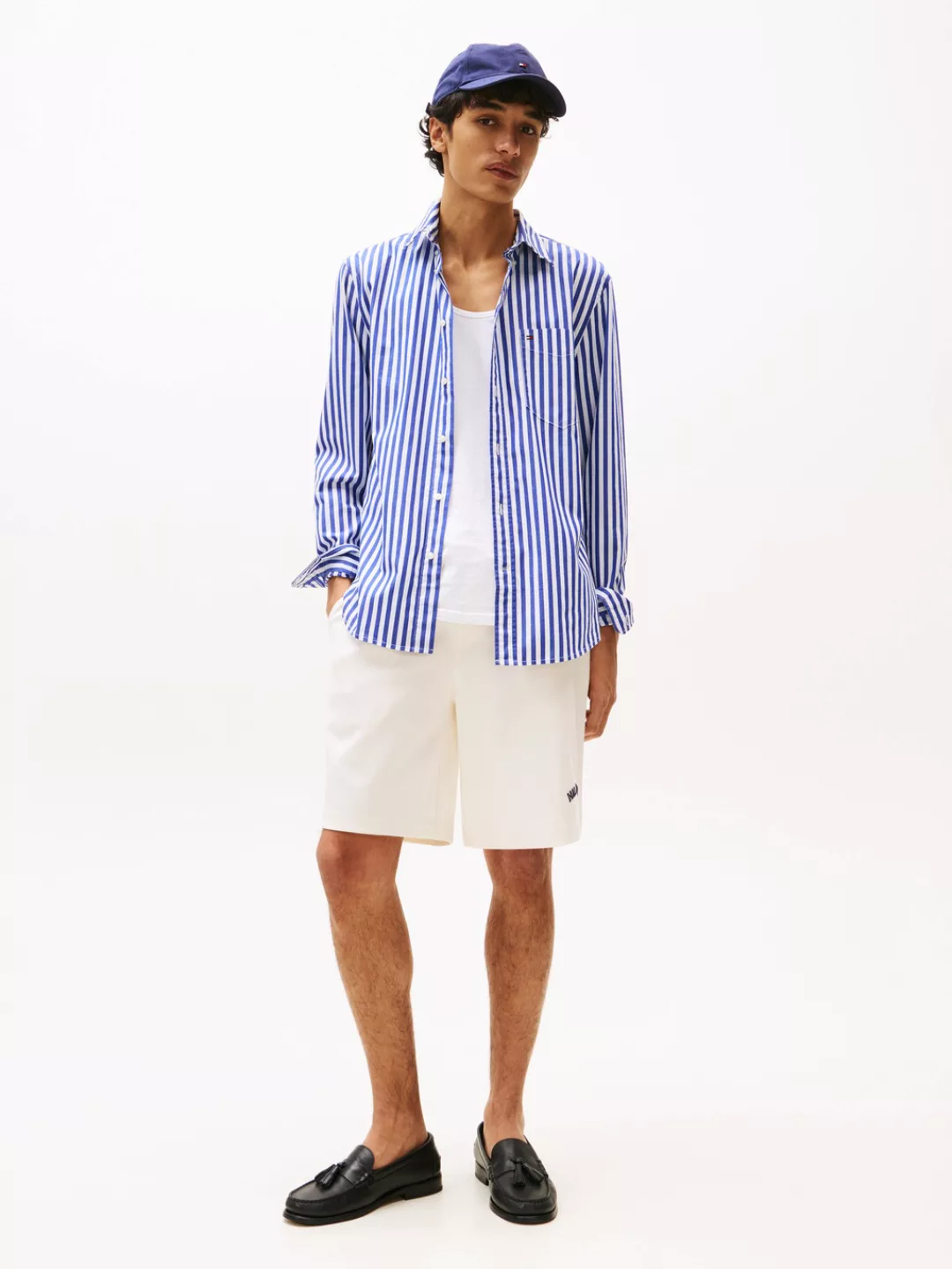 Tommy Hilfiger Langarmhemd "FLEX POPLIN BOLD STRIPE SHIRT" günstig online kaufen