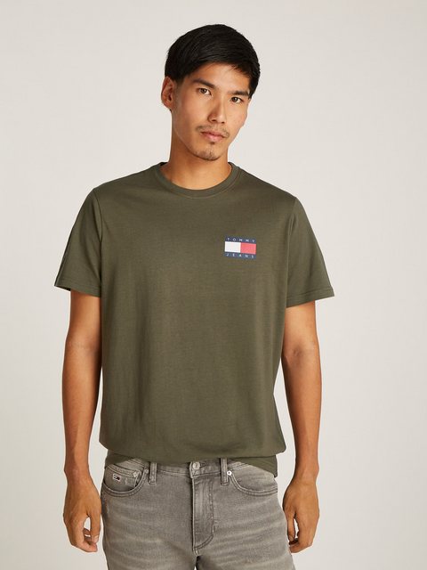 Tommy Jeans T-Shirt "TJM SLIM ESSENTIAL FLAG TEE EXT" günstig online kaufen