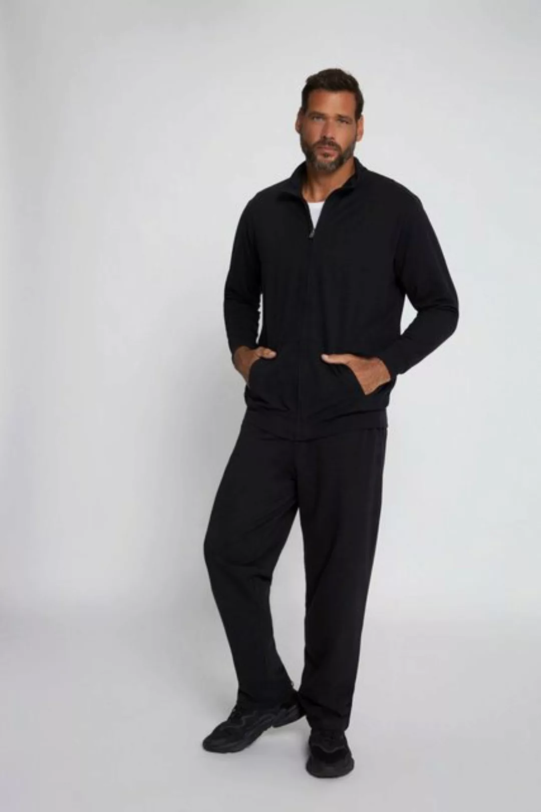 JP1880 Fleecejacke Jogginganzug 2-teilig Homewear Jacke und Hose günstig online kaufen