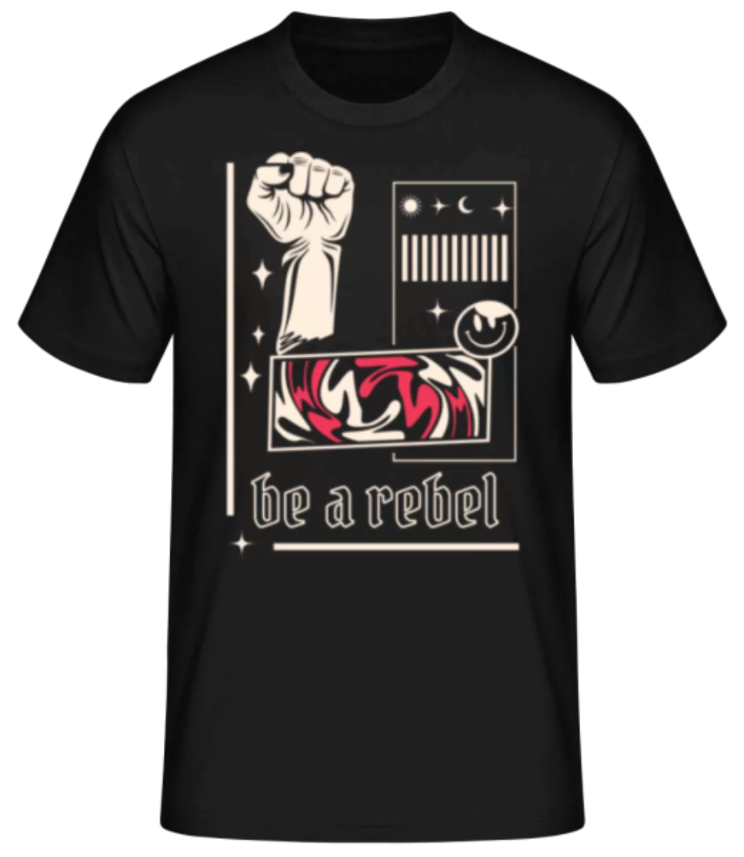 Rebel · Männer Basic T-Shirt günstig online kaufen