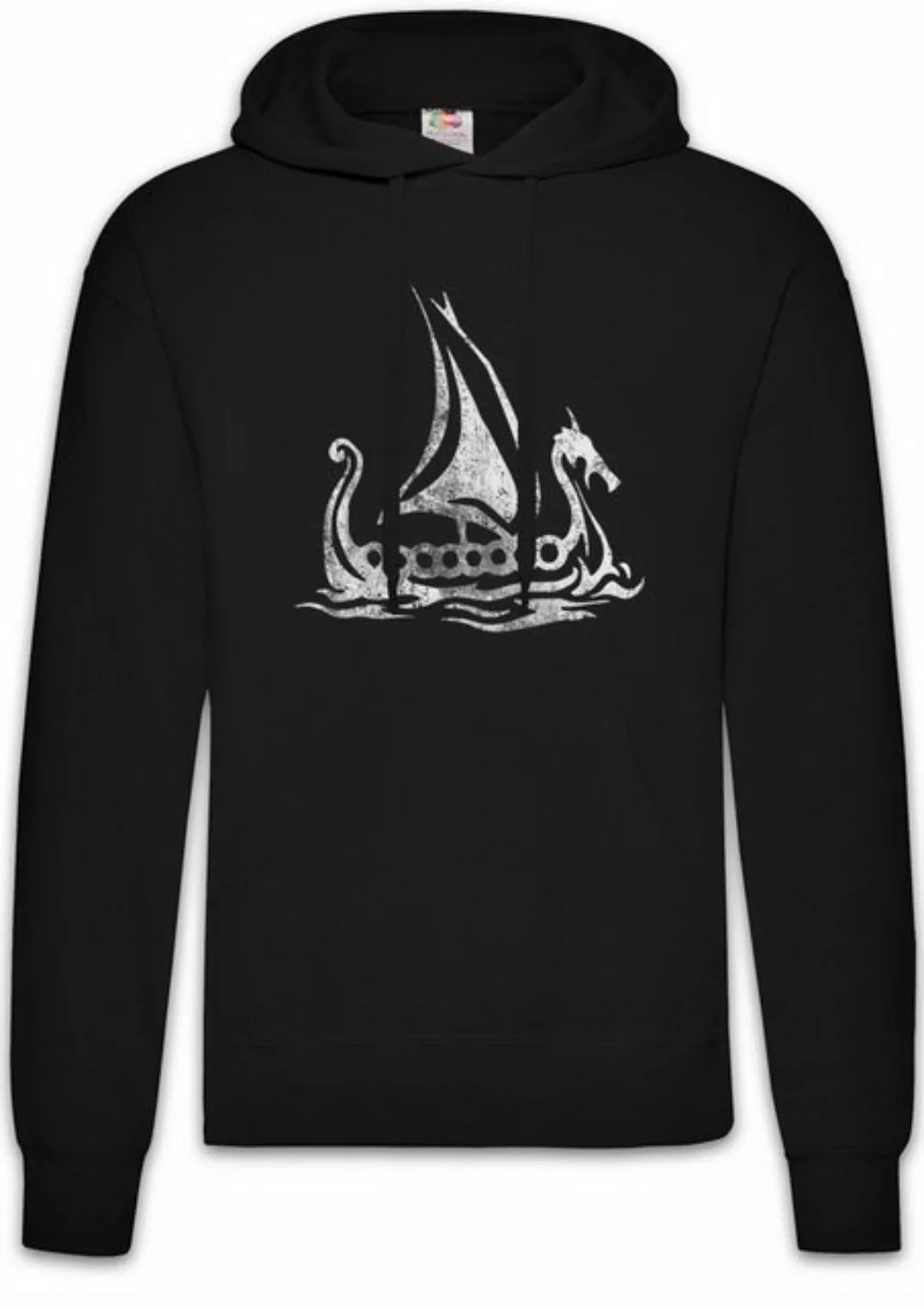 Urban Backwoods Hoodie Viking Ship IV Herren Hoodie Drachenboot Runen Walha günstig online kaufen