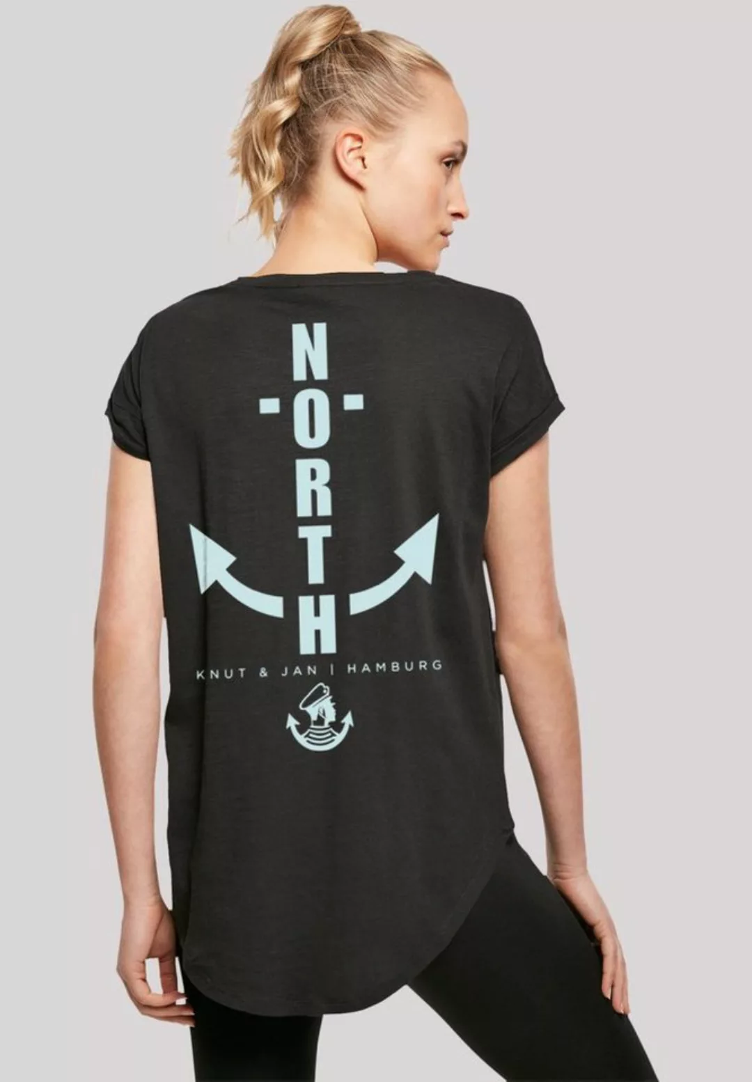 F4NT4STIC T-Shirt "North Anker Knut & Jan Hamburg", Print günstig online kaufen