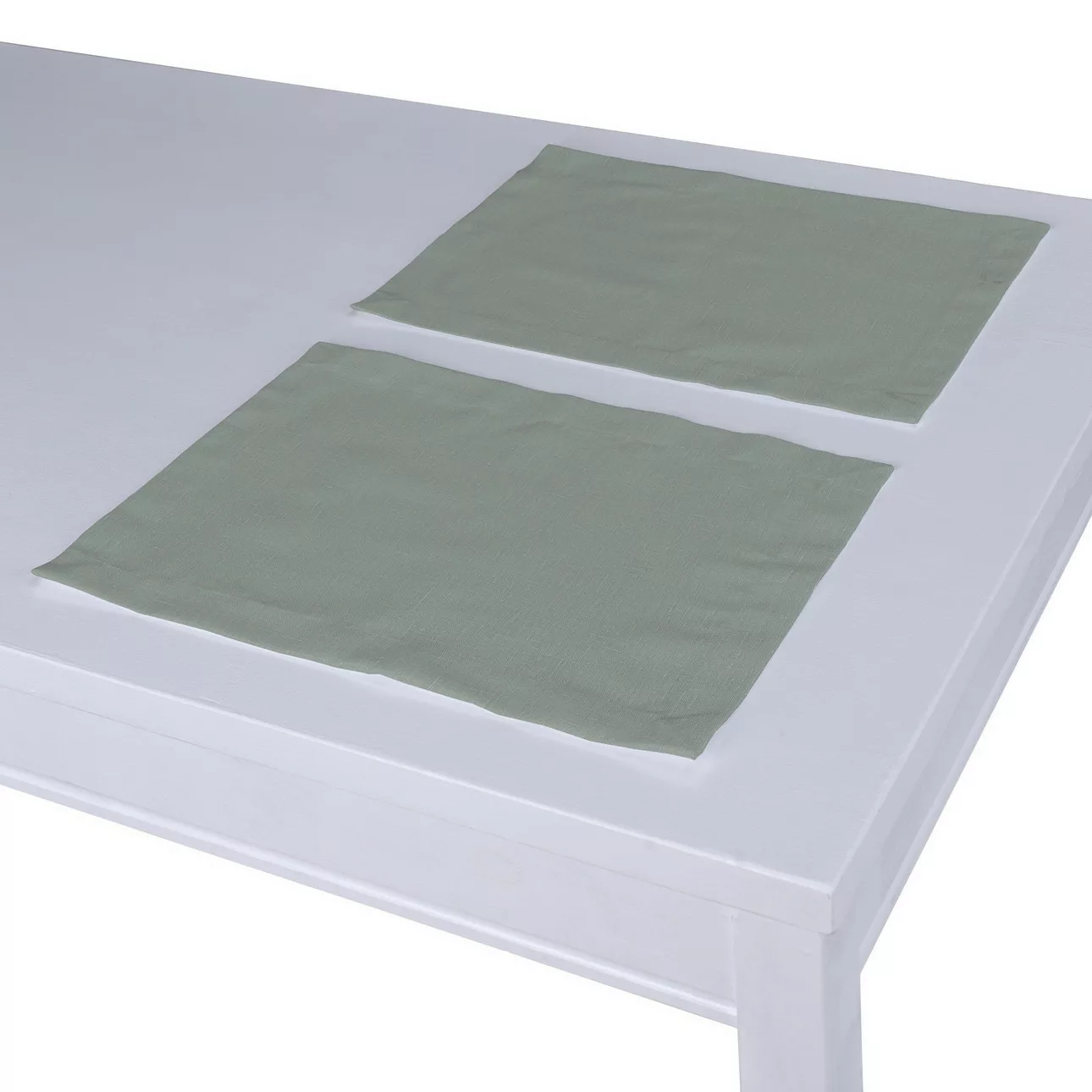 Tischset 2 Stck., grau, 30 x 40 cm, Leinen (159-10) günstig online kaufen