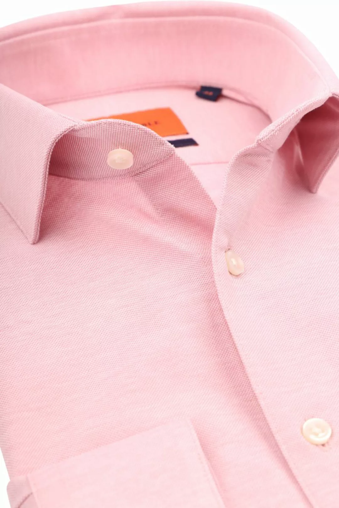 Suitable Hemd Knitted Pique Rosa - Größe 39 günstig online kaufen