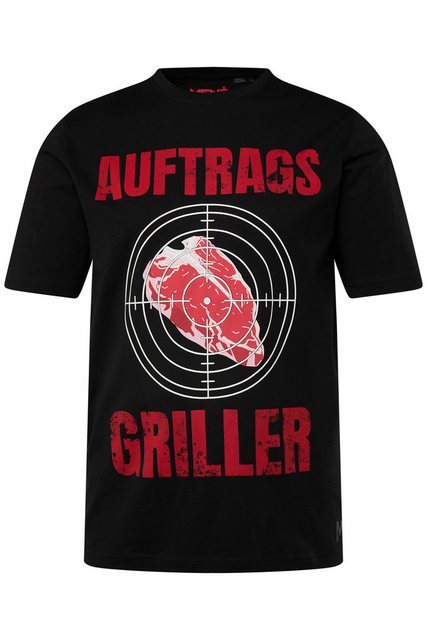 Men Plus T-Shirt Men+ T-Shirt Halbarm Grillen bis 8 XL günstig online kaufen