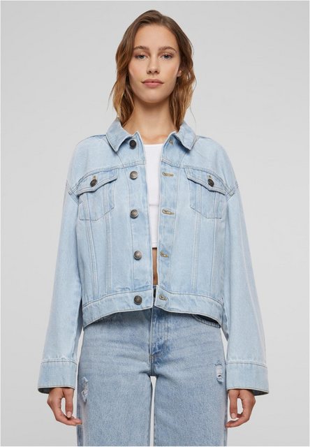 URBAN CLASSICS Jeansjacke Ladies 80's Oversized Denim Jacket günstig online kaufen