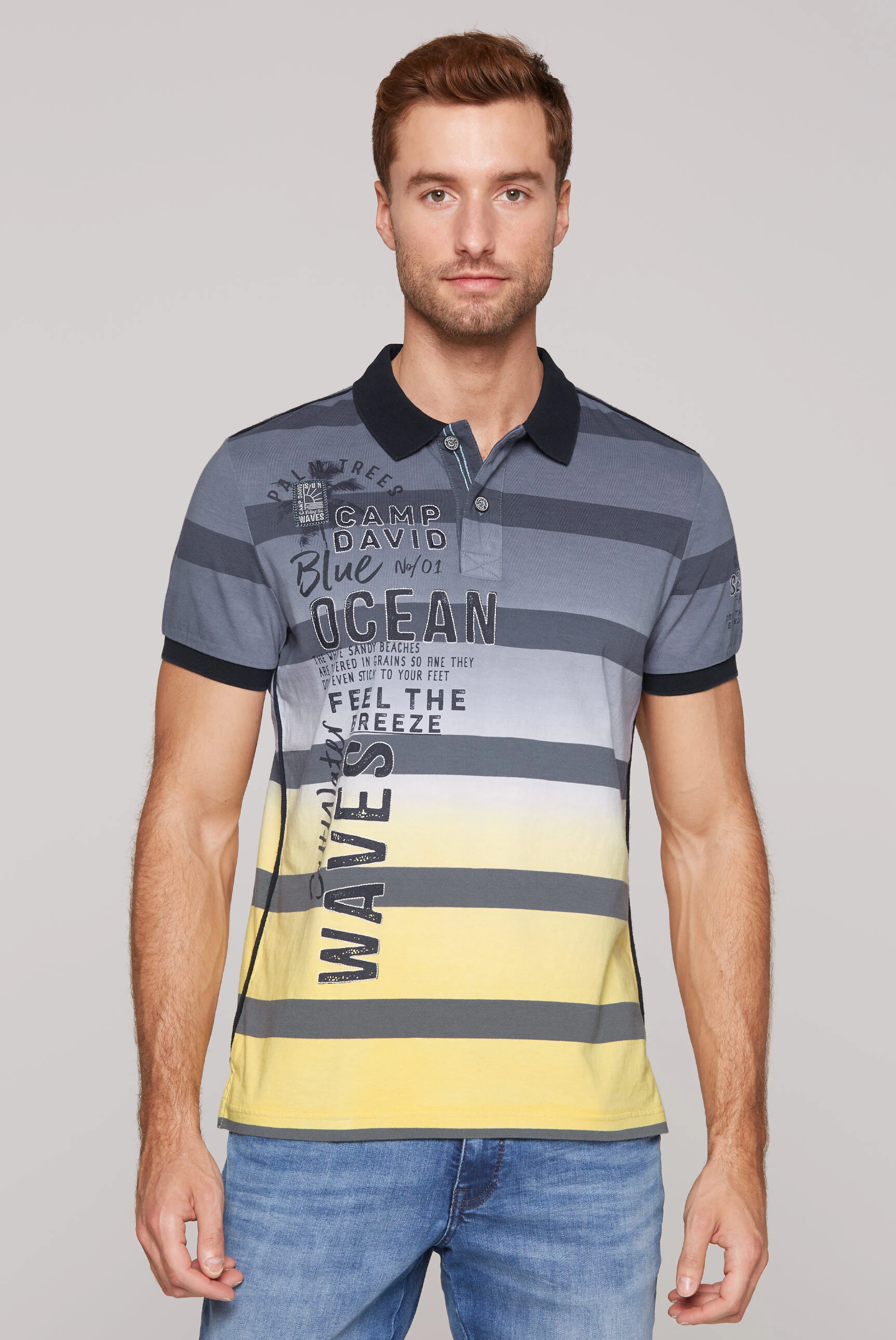 CAMP DAVID Poloshirt, aus Baumwolle günstig online kaufen