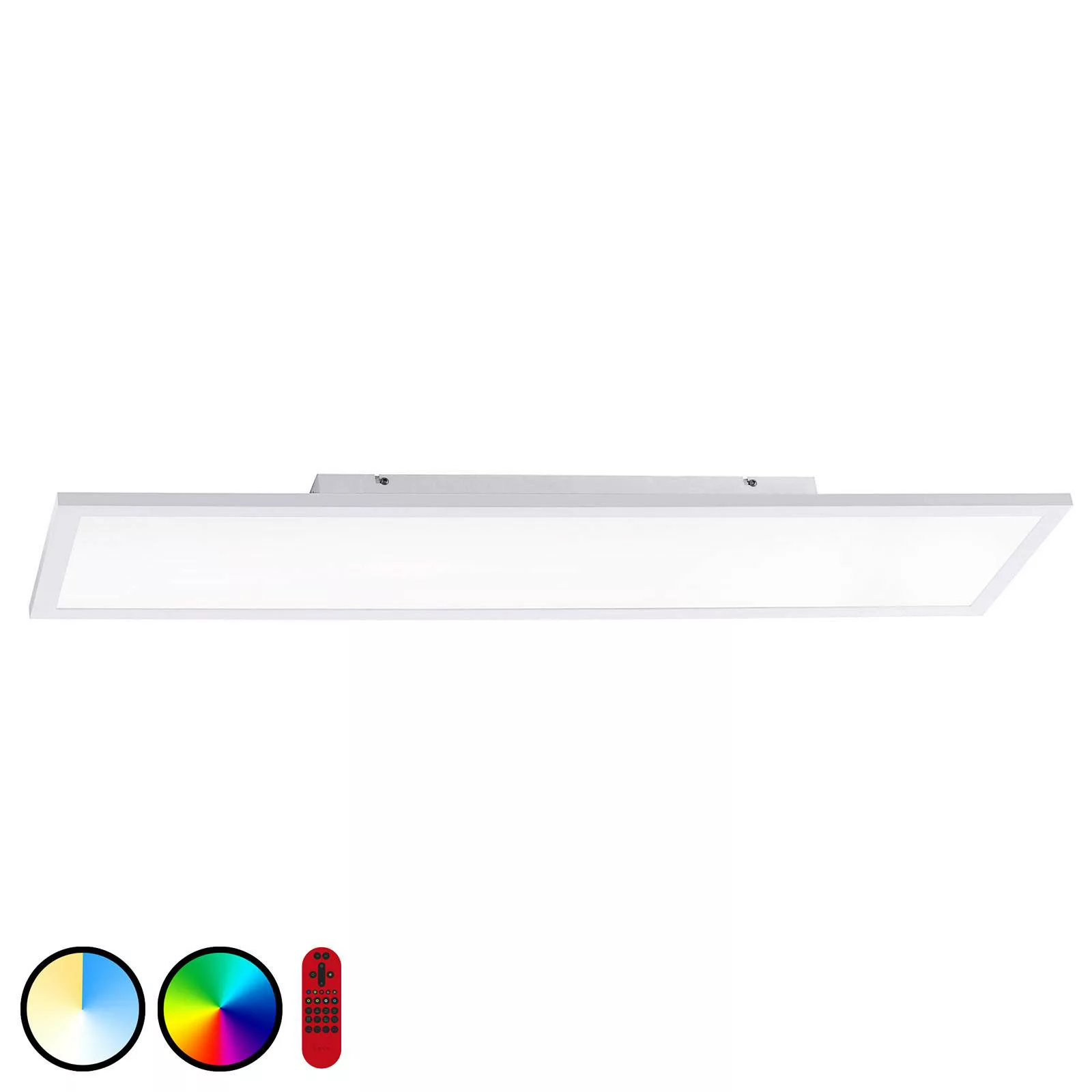 LED-Deckenleuchte LOLAsmart Flat, 100 x 25 cm günstig online kaufen