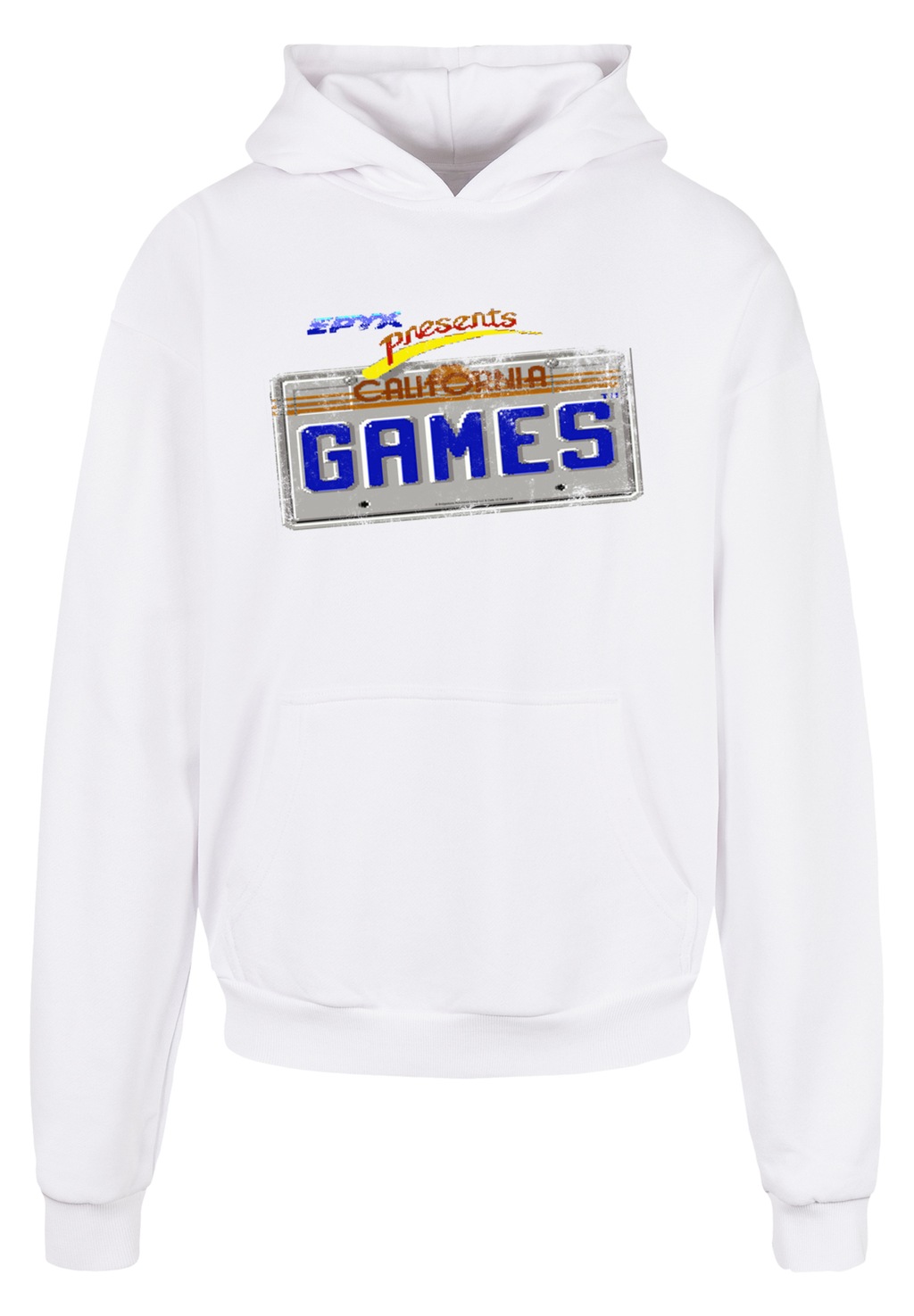 F4NT4STIC Kapuzenpullover "California Games Plate Pixel SEVENSQUARED", Prin günstig online kaufen