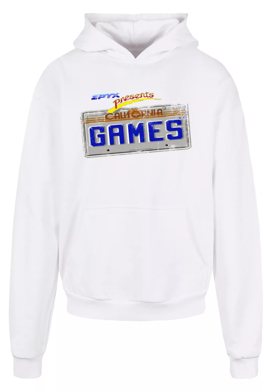 F4NT4STIC Kapuzenpullover "California Games Plate Pixel SEVENSQUARED", Prin günstig online kaufen