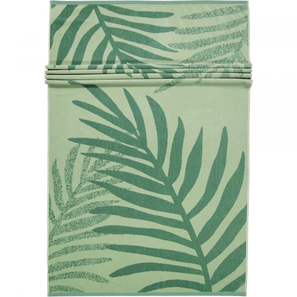Vossen Strandtücher Palm Paradise - Farbe: eucalyptus - 0001 - 100x180 cm günstig online kaufen
