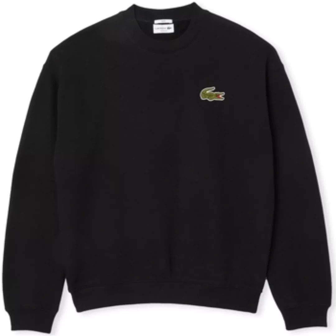 Lacoste  Sweatshirt Loose Fit Badge Accent Sweatshirt - Noir günstig online kaufen