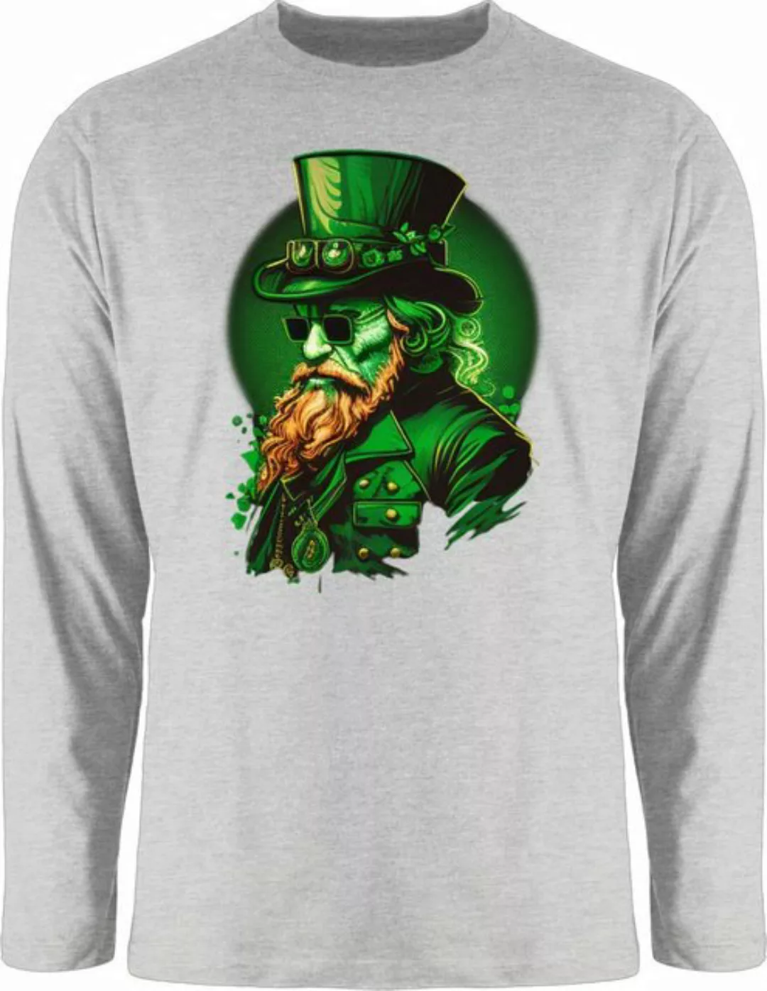 Shirtracer Rundhalsshirt Shamrock Irland Kobold Irische St. Patricks Day günstig online kaufen