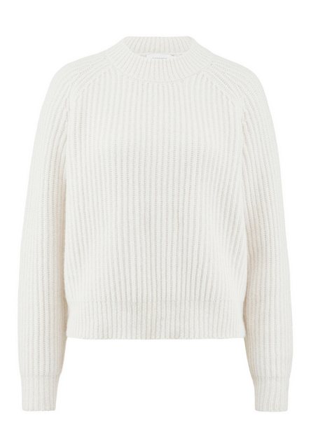 Hessnatur Strickpullover aus reiner Bio-Baumwolle und Schurwolle (1-tlg) günstig online kaufen